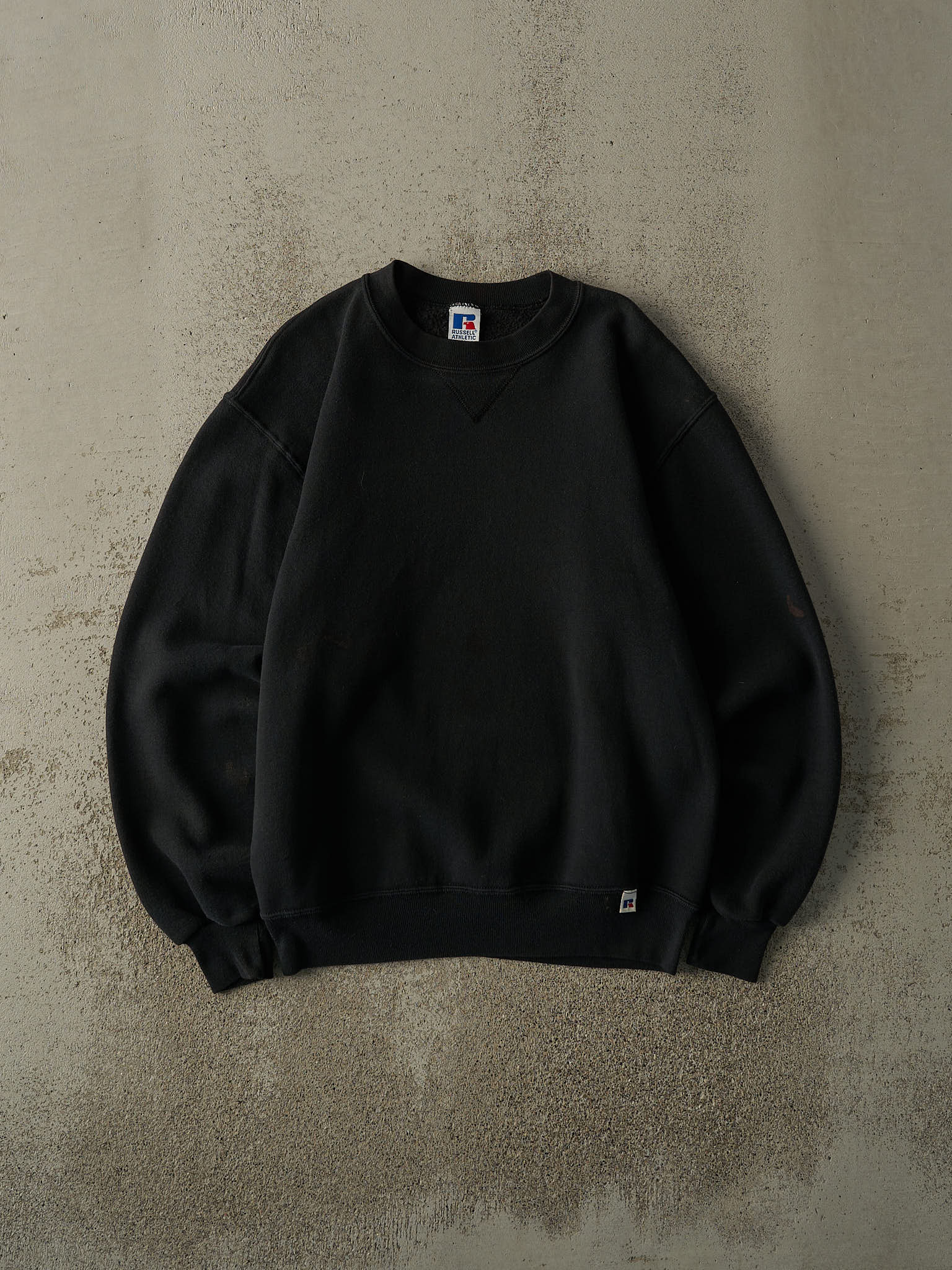 Vintage 90s Black Russell Athletic Crewneck (S/M)