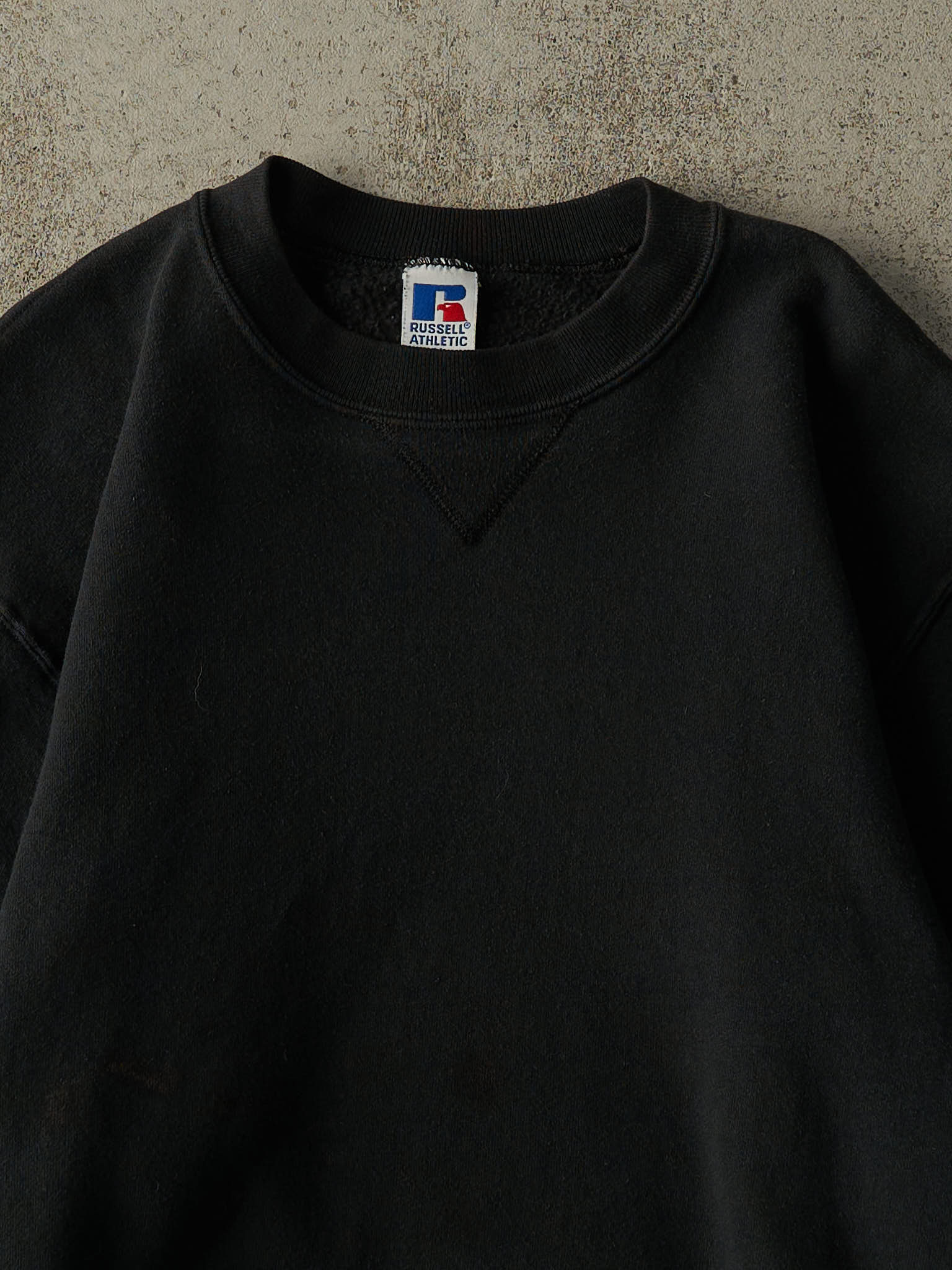 Vintage 90s Black Russell Athletic Crewneck (S/M)