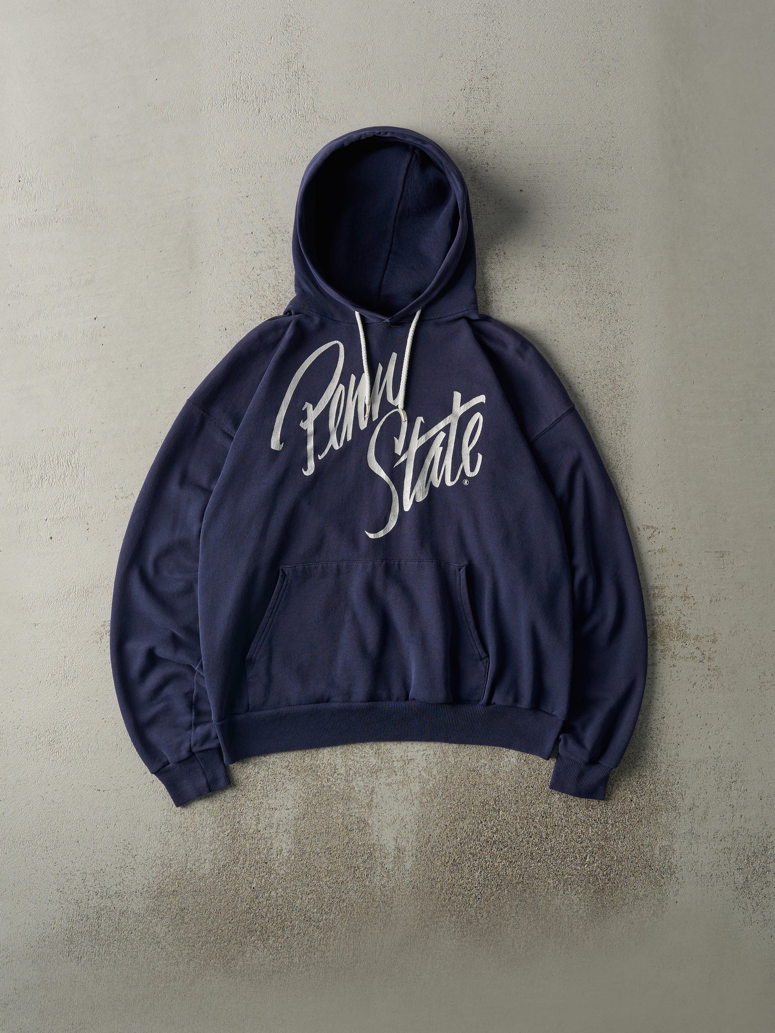 Vintage 90s Navy Blue Penn State University Hoodie (M)