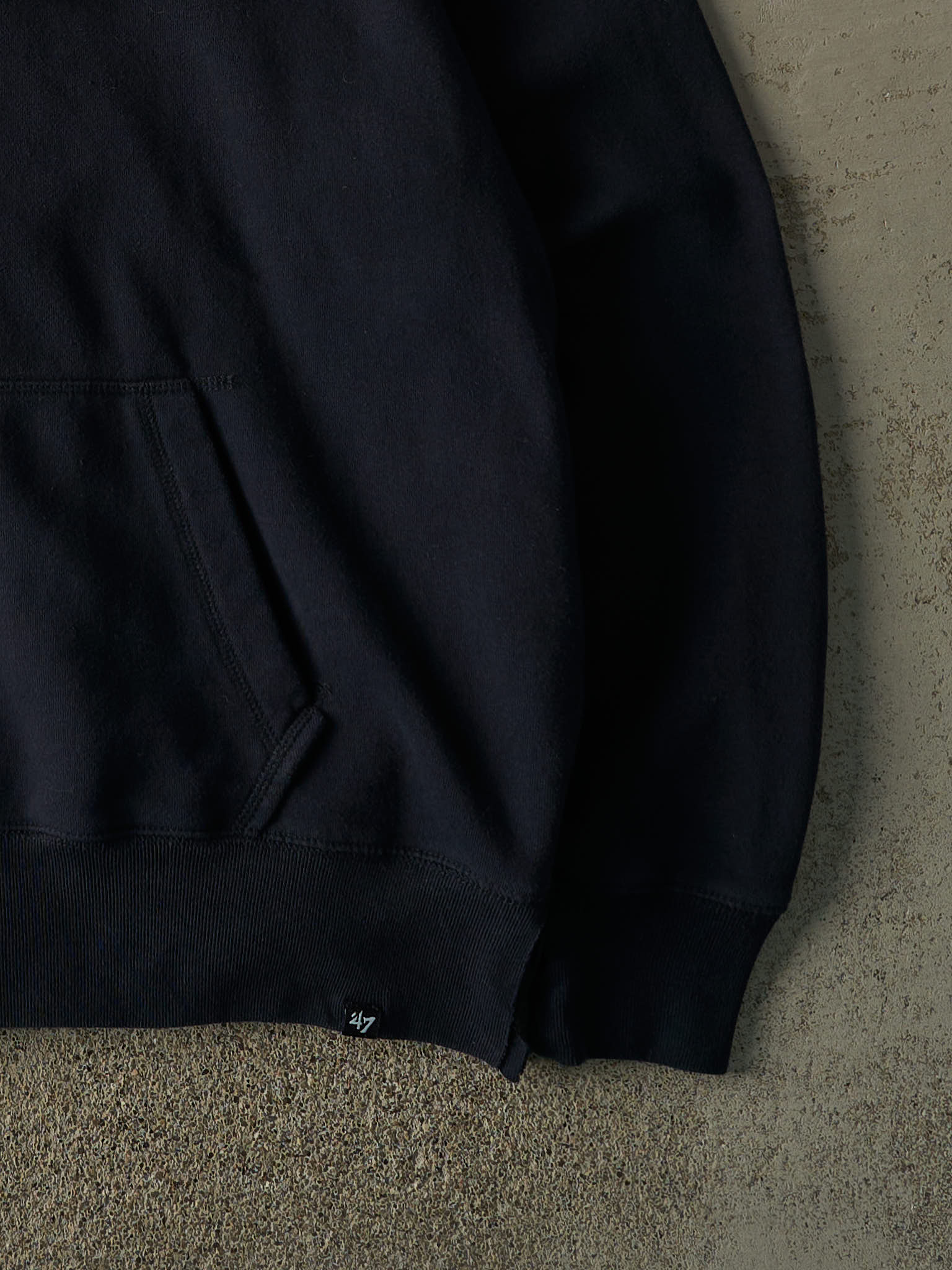 Vintage Y2K Navy Blue New York Yankees Hoodie (XL)