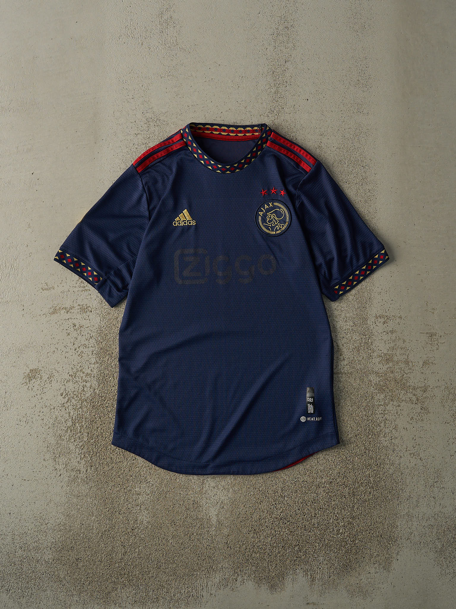 22' Navy Blue AFC Ajax Soccer Jersey (S/M)