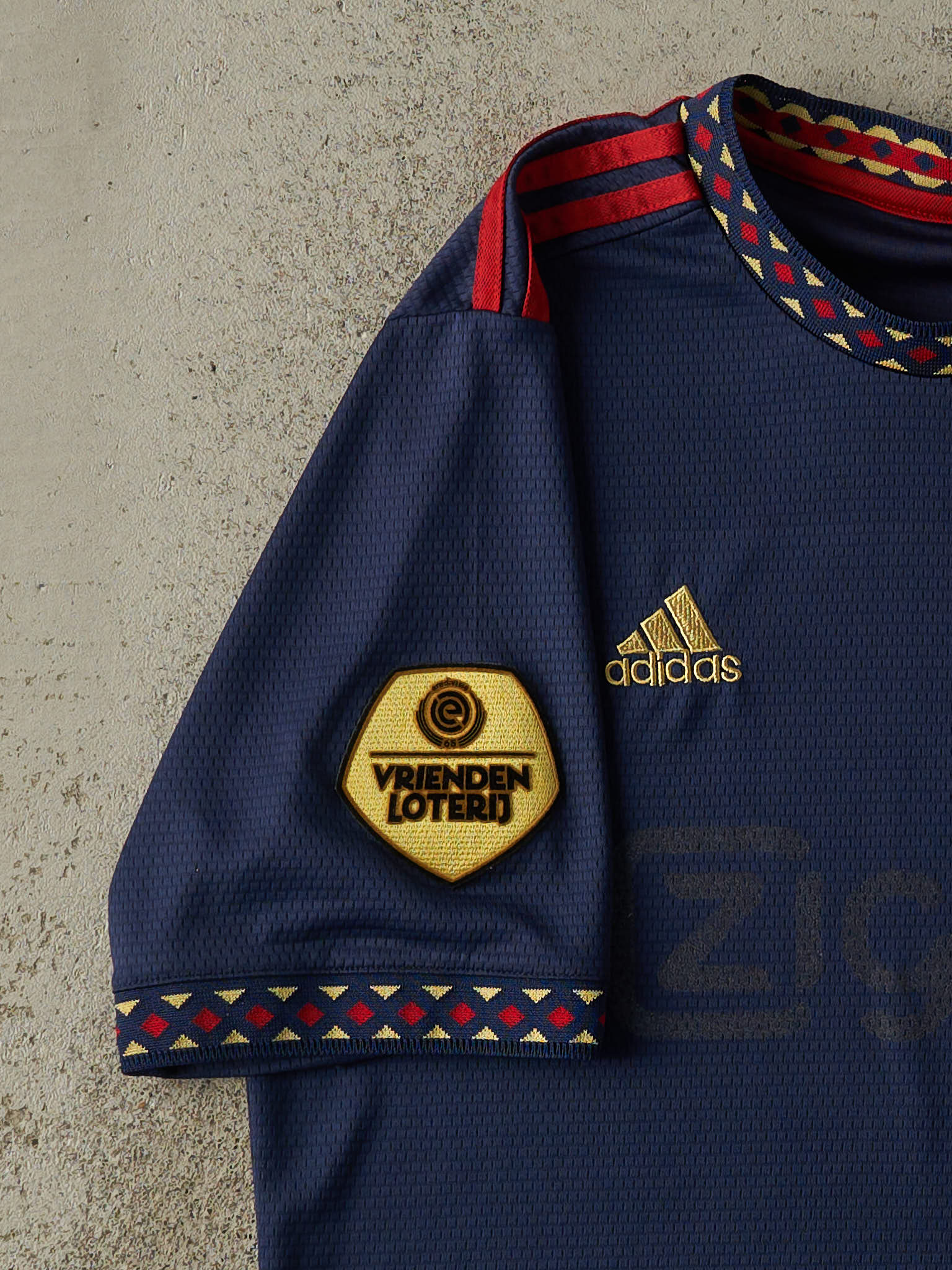 22' Navy Blue AFC Ajax Soccer Jersey (S/M)