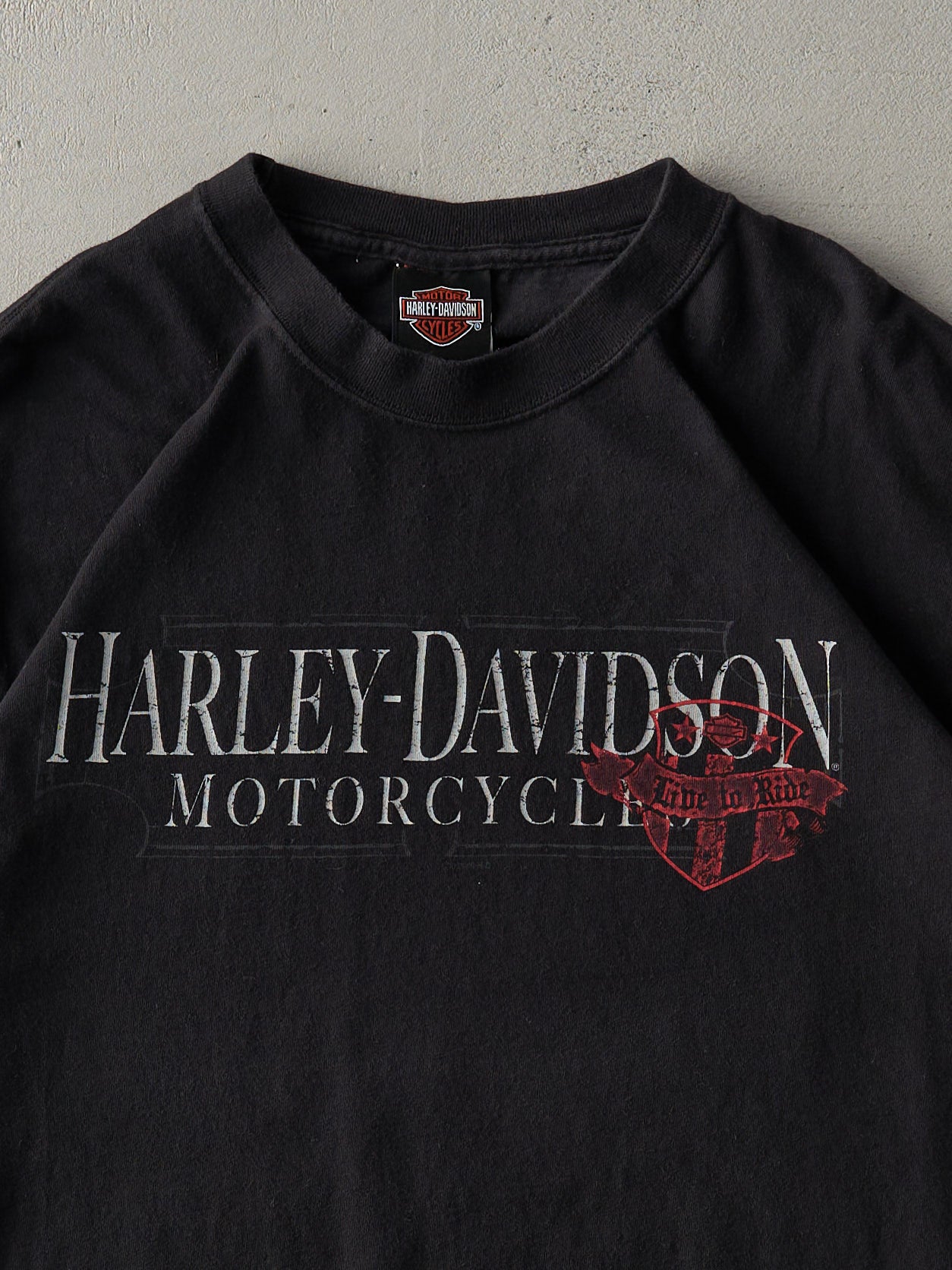 Vintage 09' Black Las Vegas Harley Davidson Tee (M)