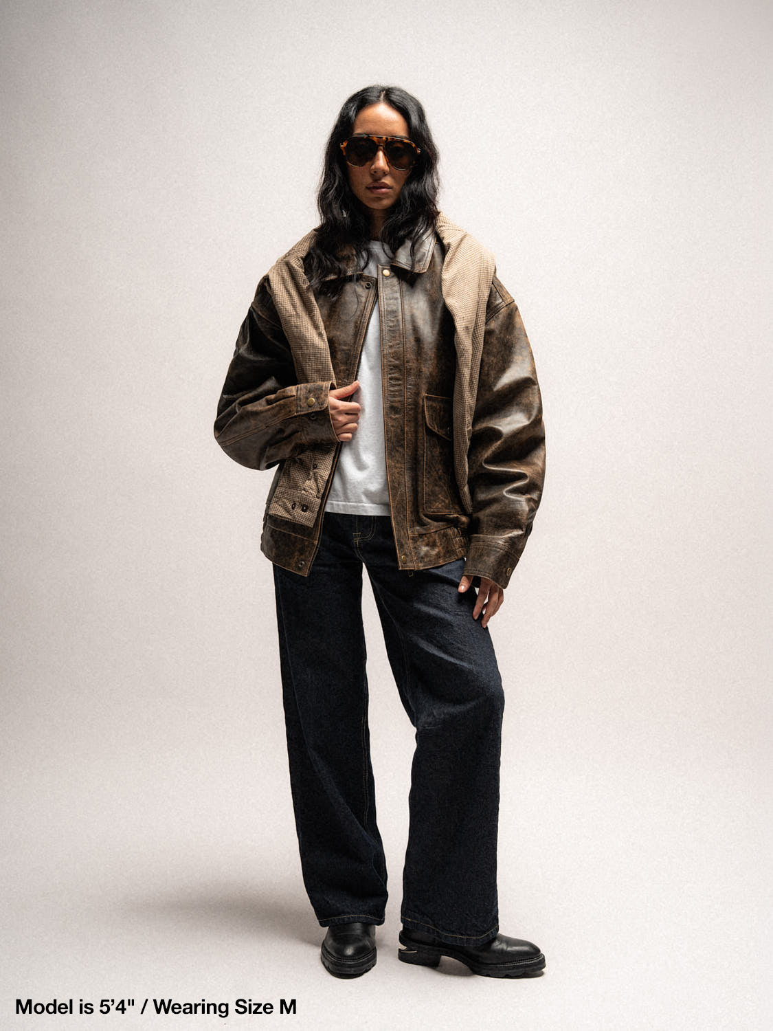 The Aviator Jacket - Brown