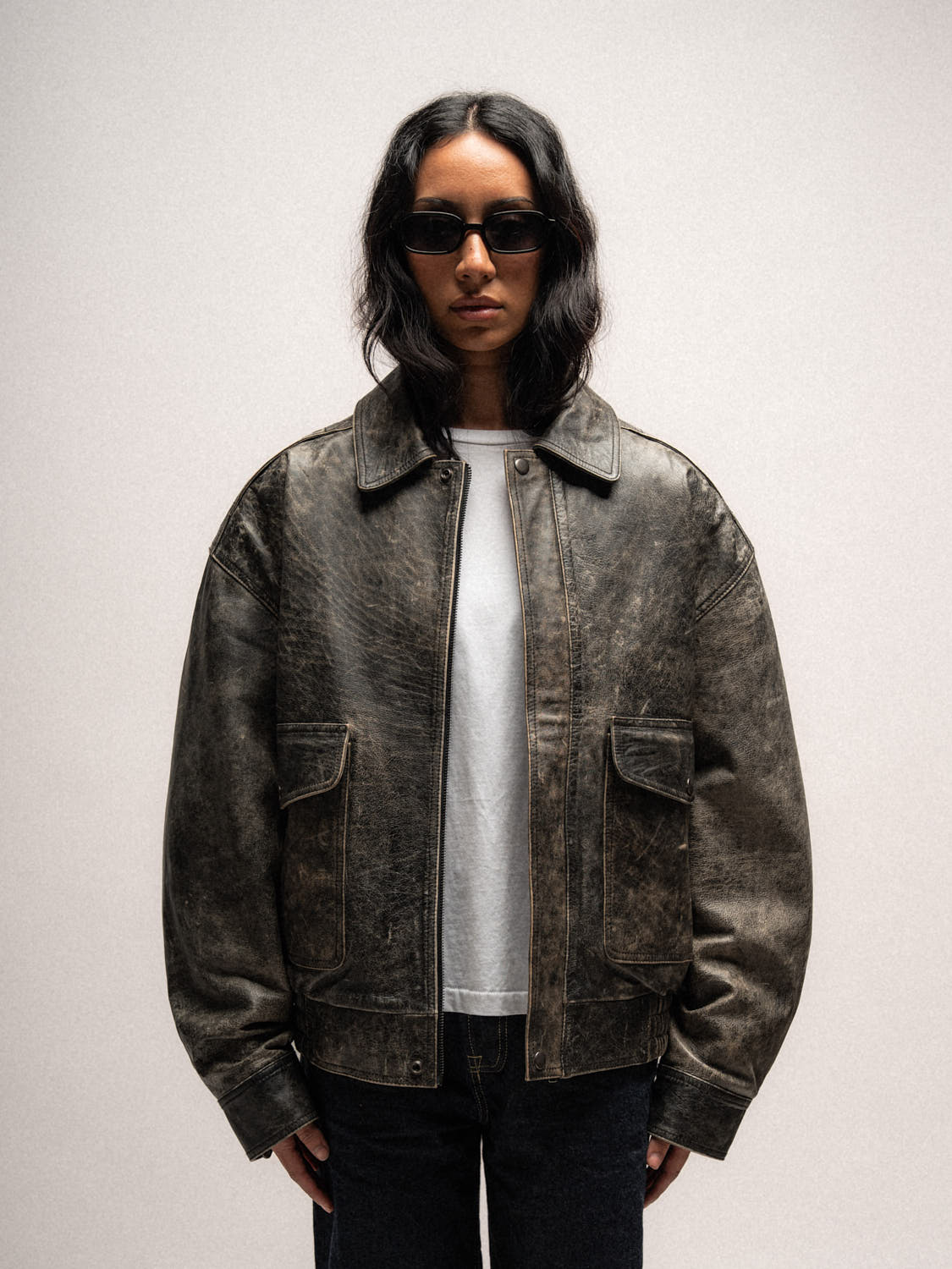 The Aviator Jacket - Jet Black