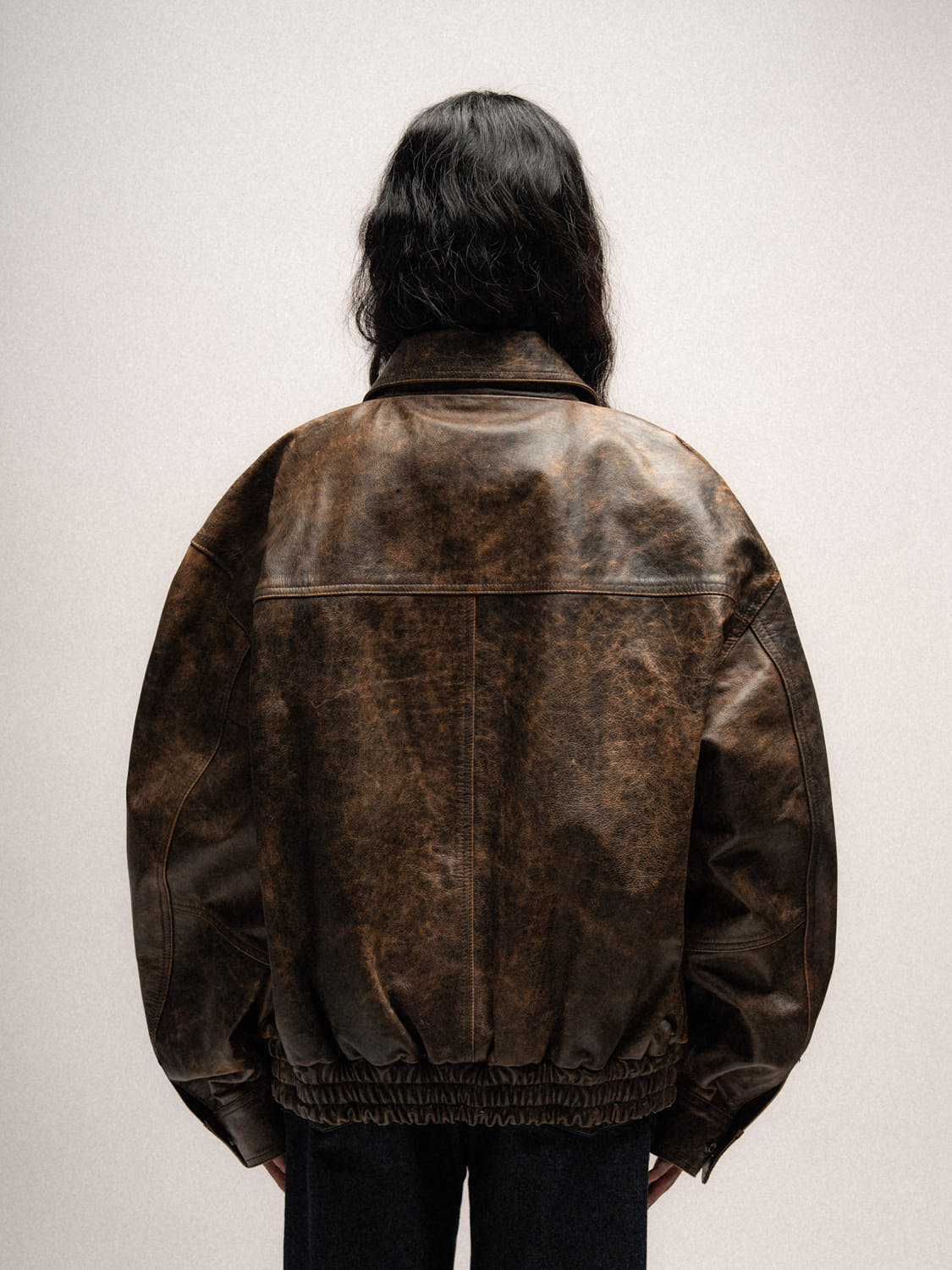 The Aviator Jacket - Brown