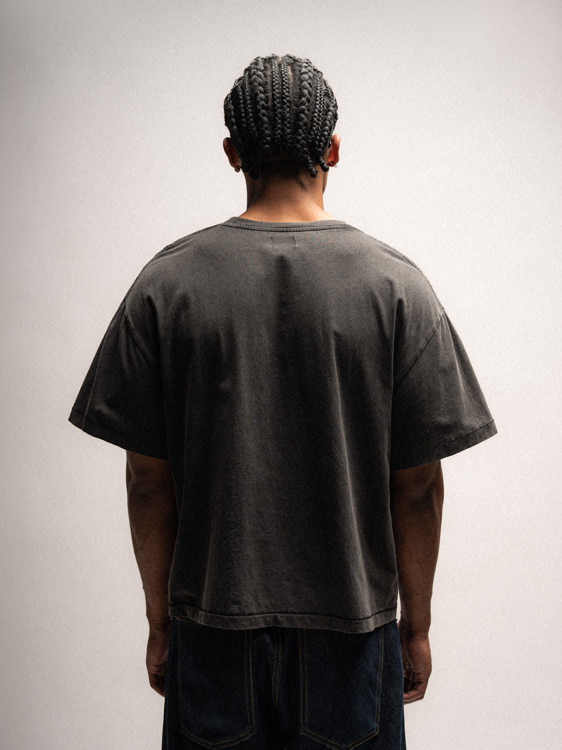 Everyday Boxy Tee – Jet Black