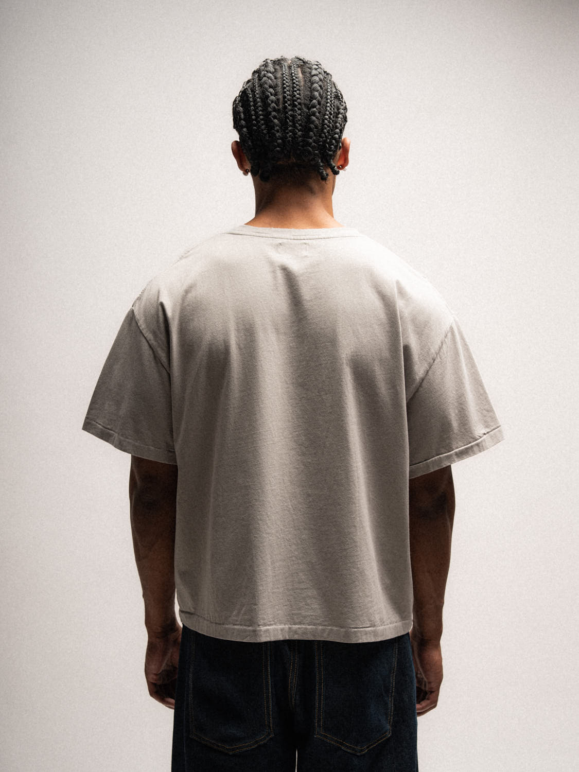Everyday Boxy Tee – Clay Grey