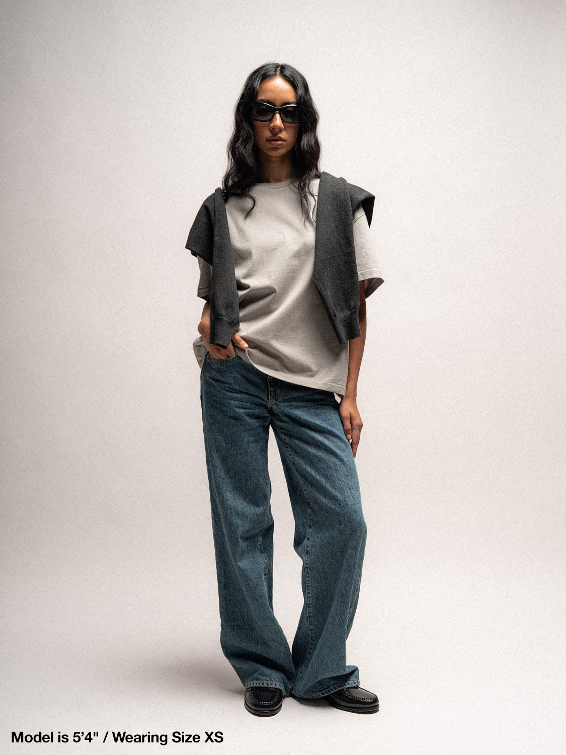 Everyday Boxy Tee – Clay Grey