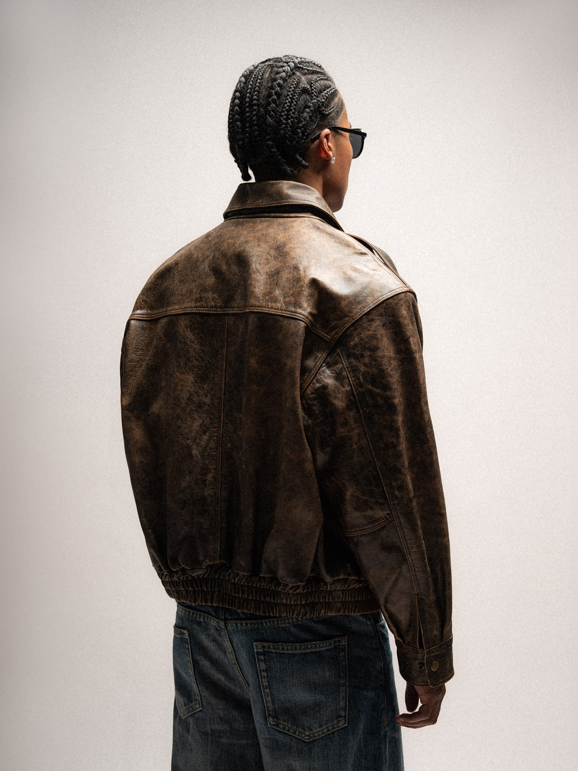 The Aviator Jacket - Brown