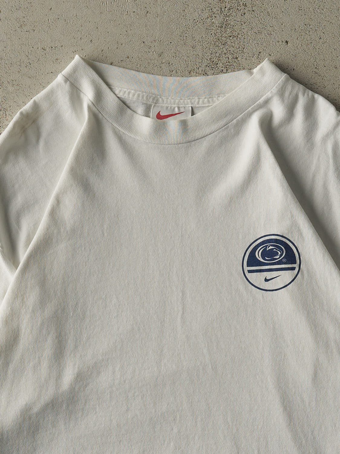 Vintage Y2K White Penn State Nittany Lions Nike Long Sleeve (L/XL)