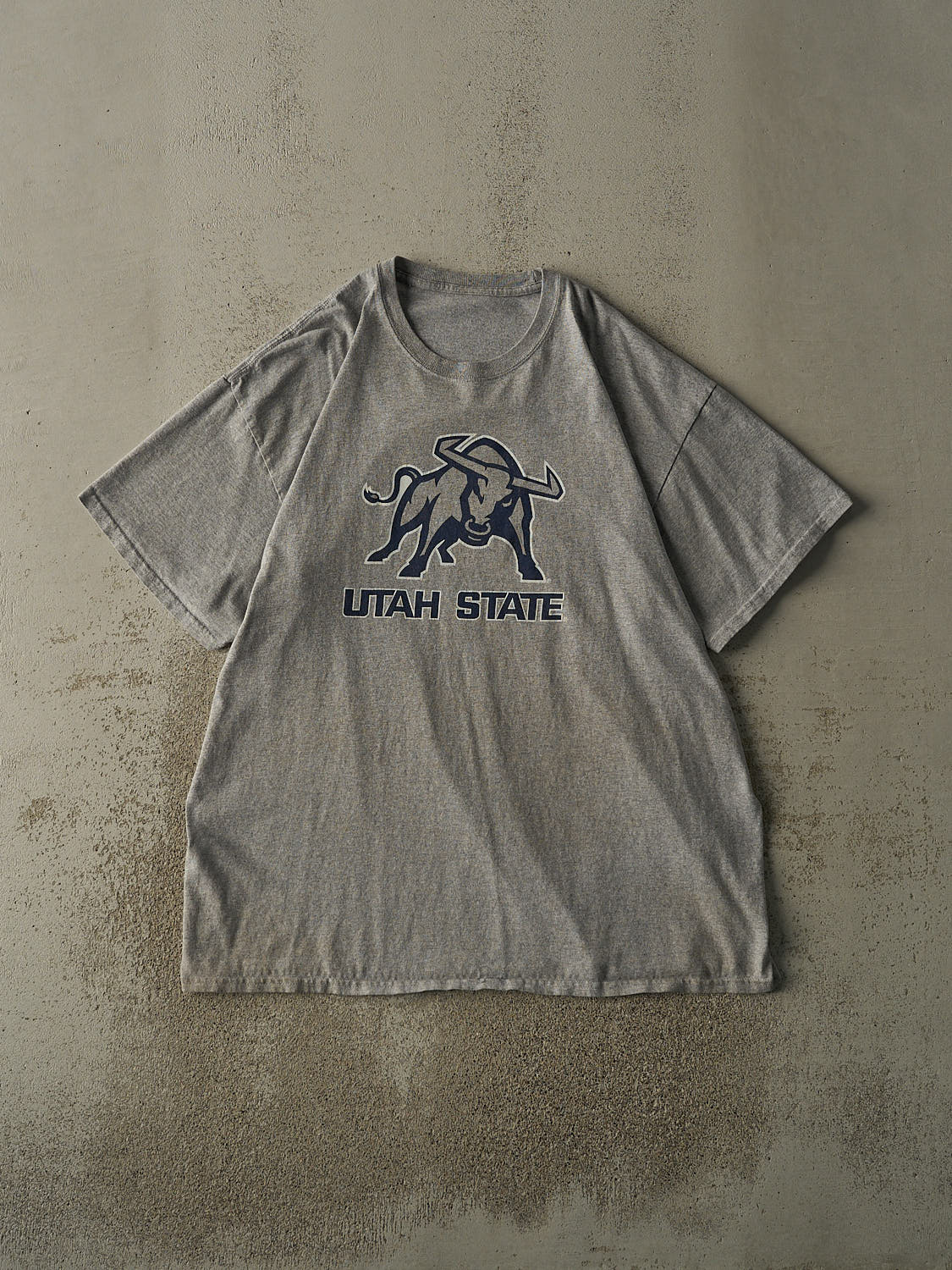 Vintage Y2K Grey Utah State Tee (XL/XXL)