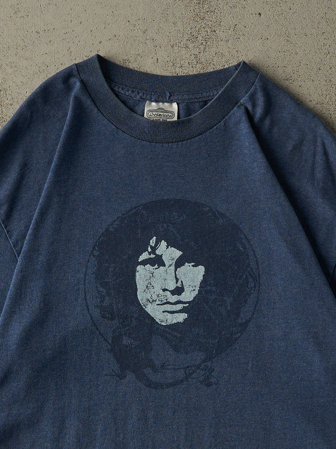Vintage Y2K Blue Jim Morrison The Doors Tee (L/XL)