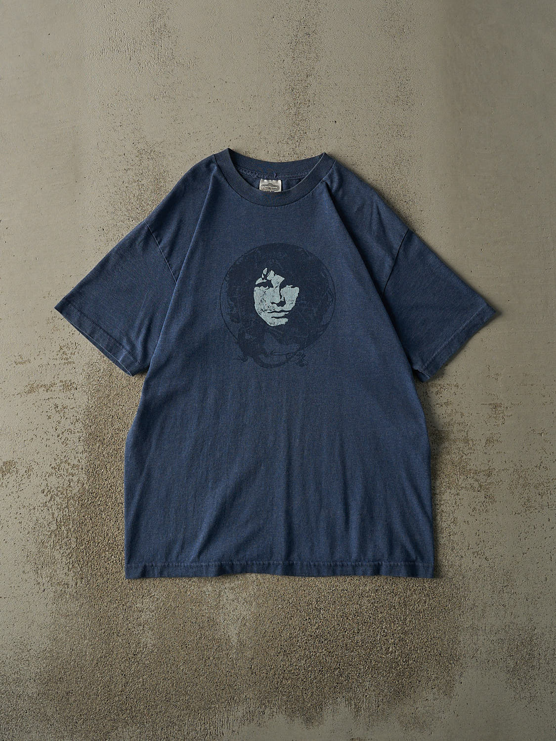 Vintage Y2K Blue Jim Morrison The Doors Tee (L/XL)