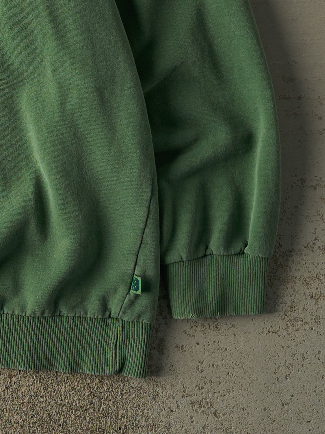 Vintage 90s Washed Green Boca Crewneck (XL)