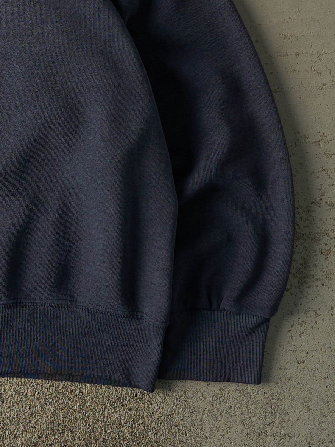 Vintage 90s Faded Navy University of Notre Dame Fighting Irish Embroidered Crewneck (XXL)