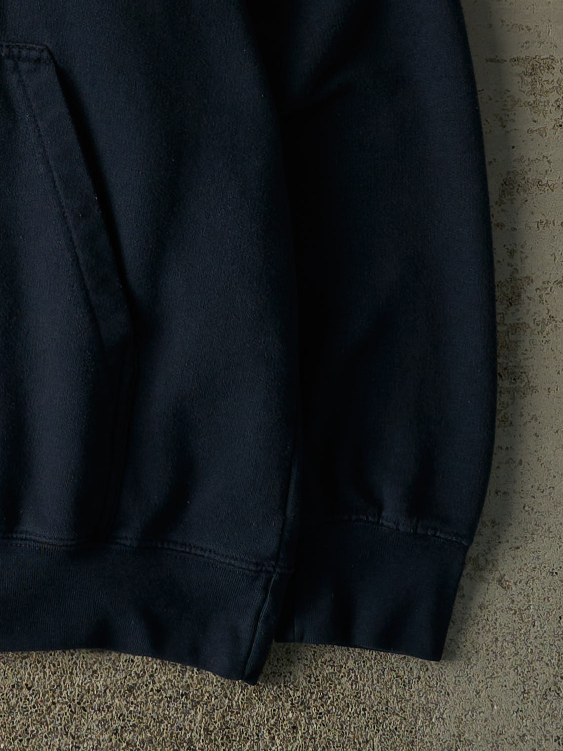 Vintage Y2K Navy Blue University of Michigan Hoodie (L/XL)