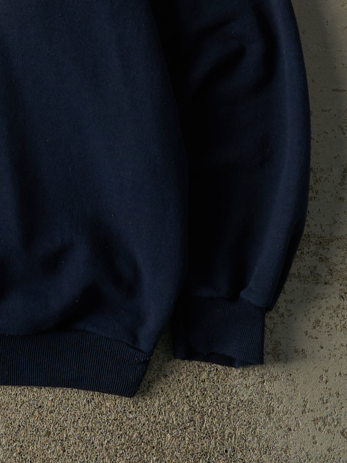 Vintage 80s Navy Blue Blank Crewneck (M/L)