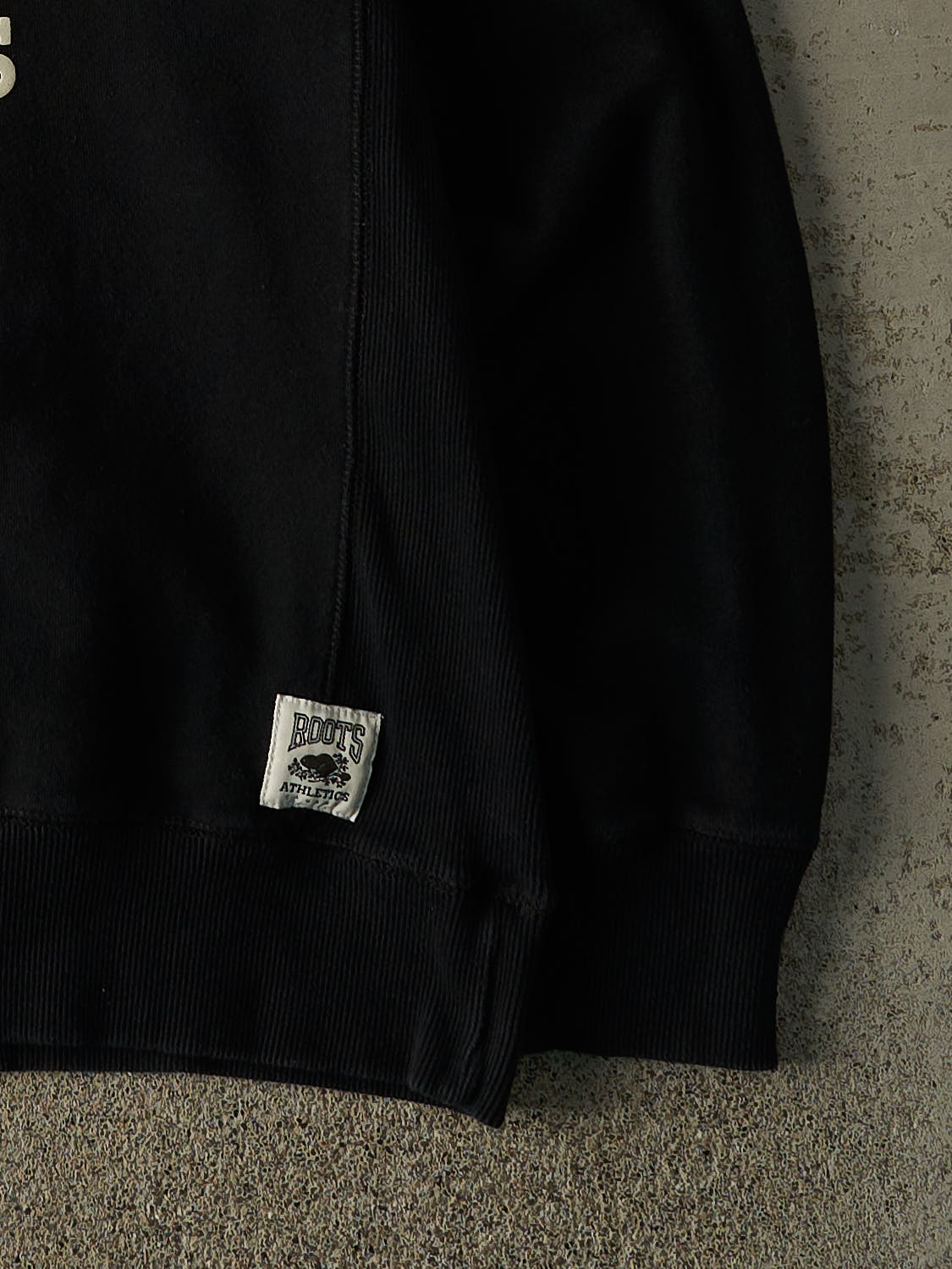 Vintage Y2K Black Roots Logo Crewneck (L/XL)