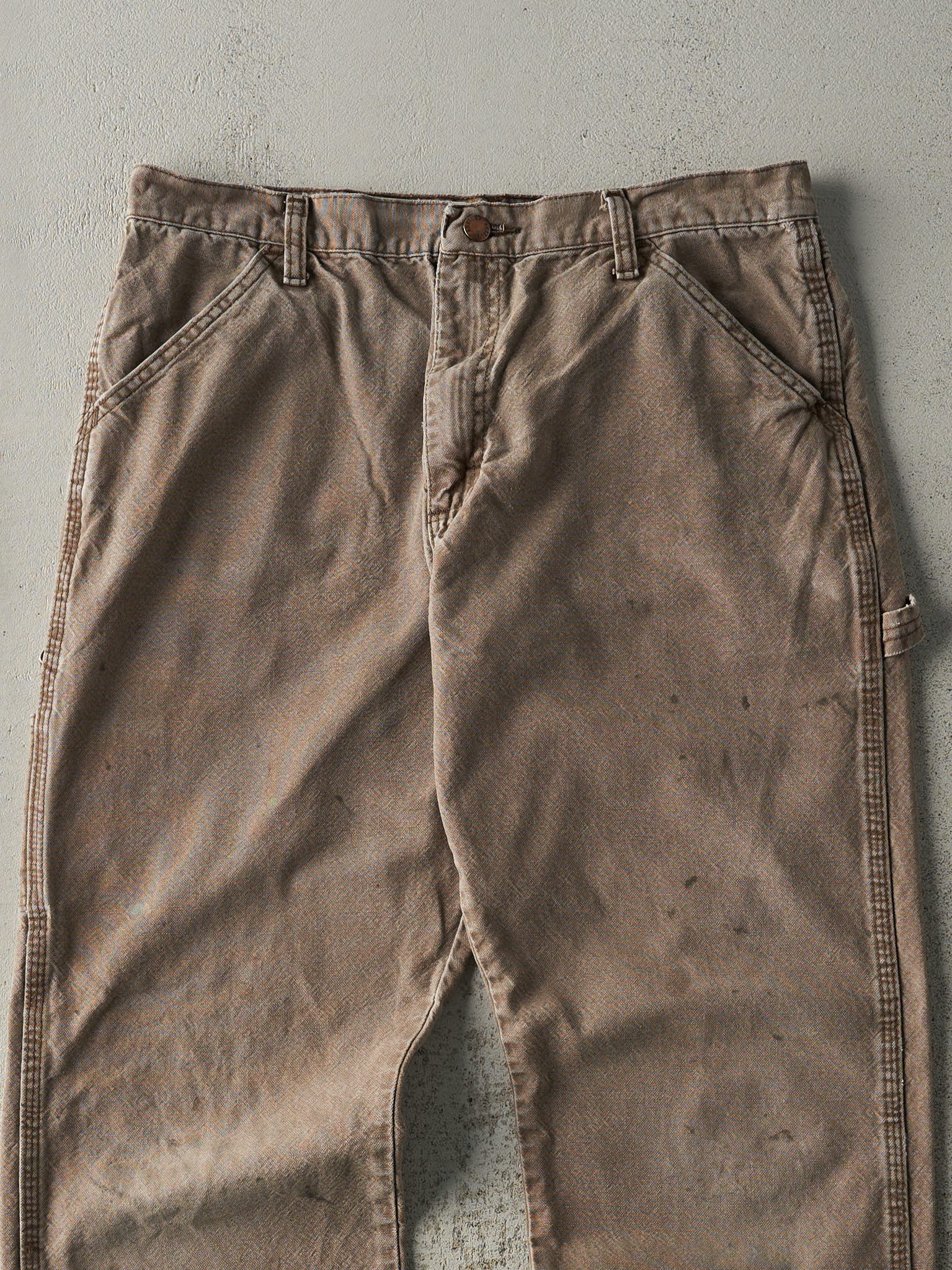 Vintage 90s Brown Rustler Carpenter Pants (32.5x27)