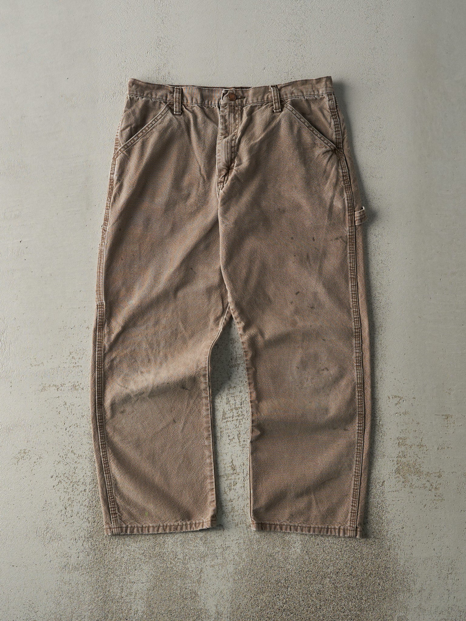 Vintage 90s Brown Rustler Carpenter Pants (32.5x27)