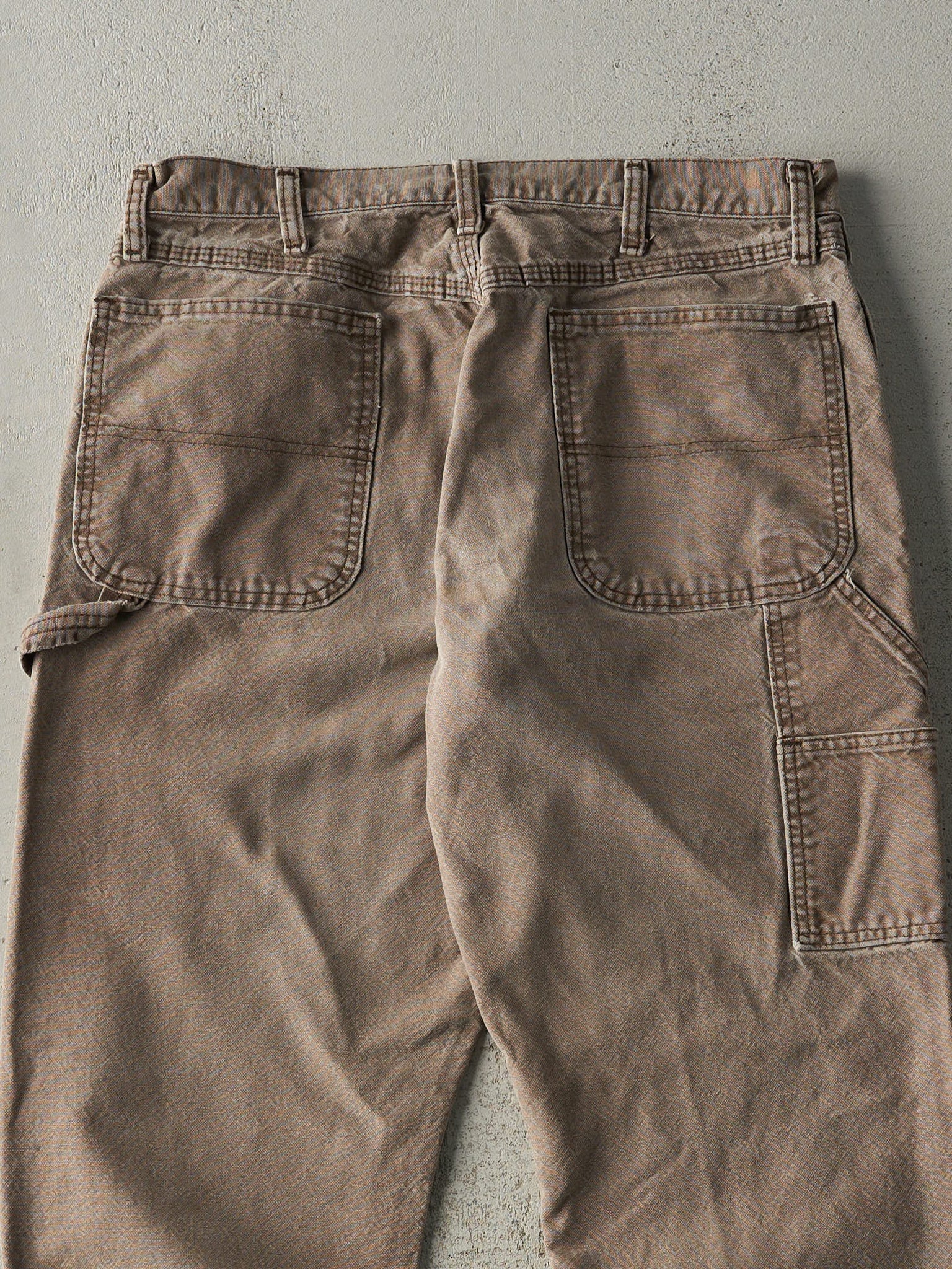 Vintage 90s Brown Rustler Carpenter Pants (32.5x27)