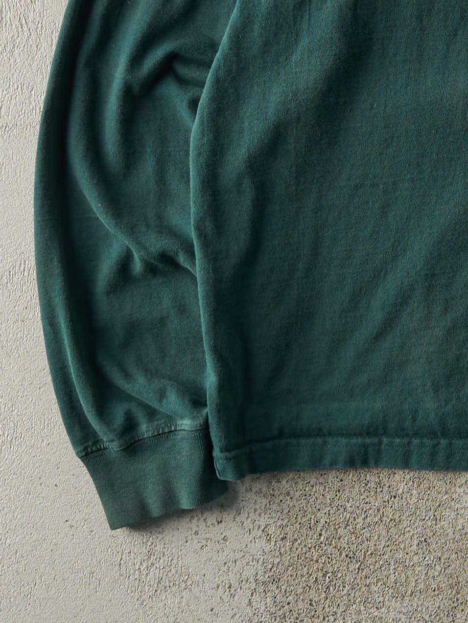 Vintage 90s Green Carhartt Quarter Button Pocket Long Sleeve (XL)