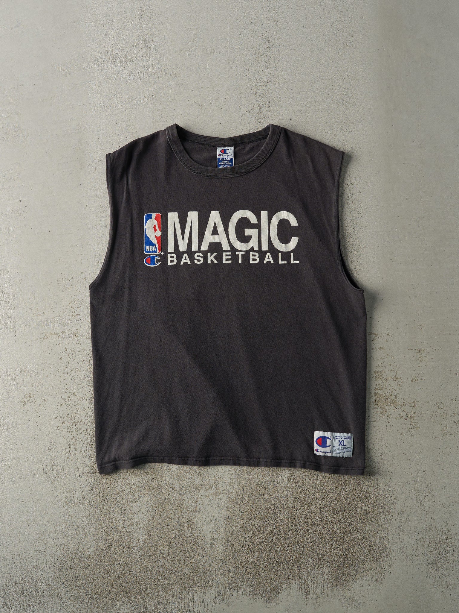 Vintage 90s Black Orlando Magic Tank (L)