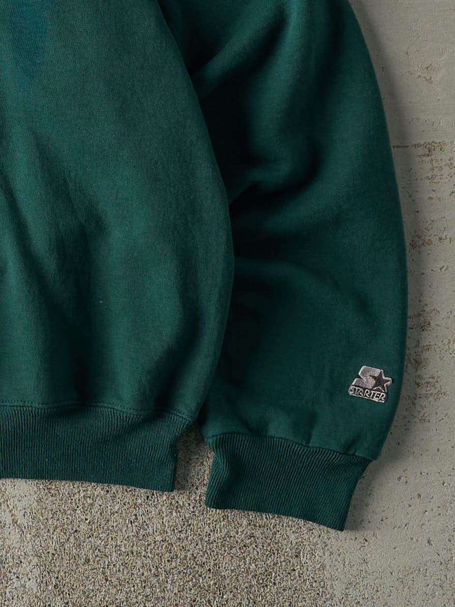 Vintage Y2K Forest Green Starter Blank Crewneck (L)