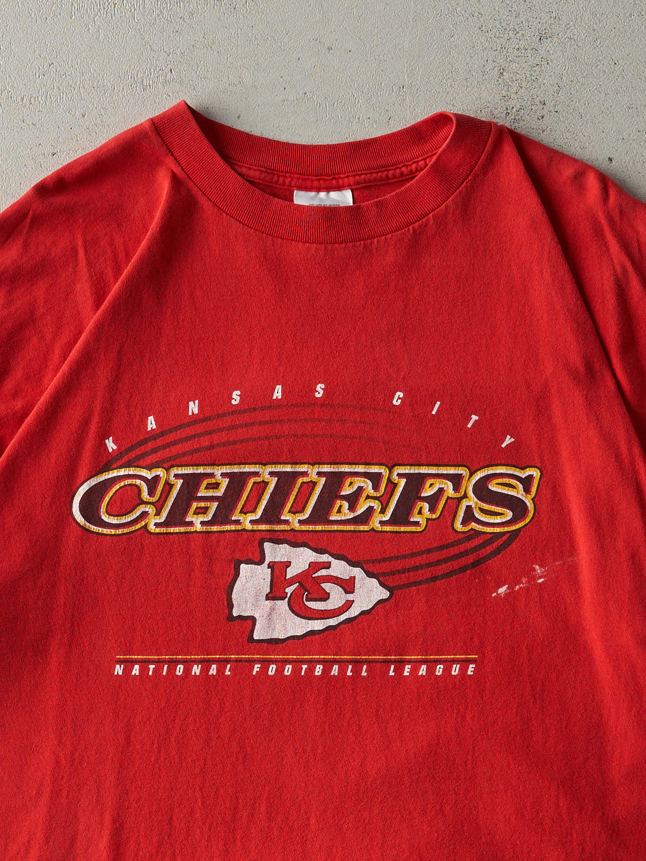 Vintage 90s Red Kansas City Chiefs Tee (XL)