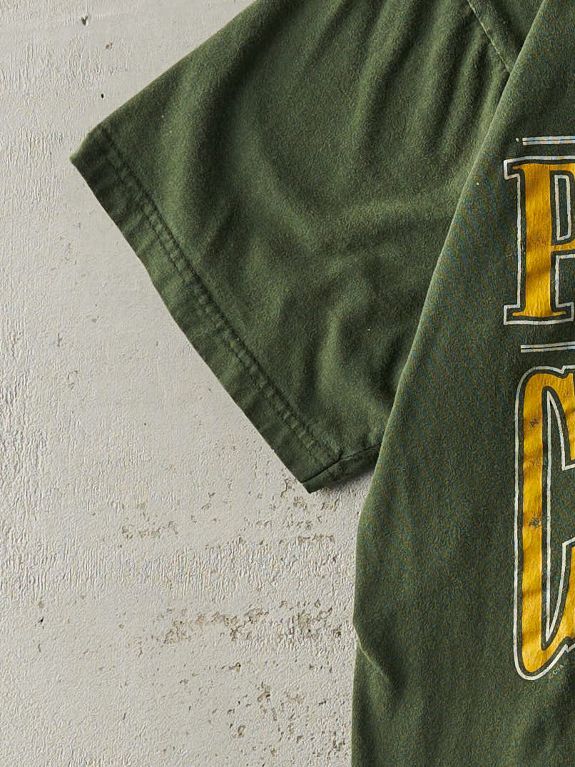 Vintage 97' Forest Green Green Bay Packers Super Bowl XXXI Champions Tee (M)