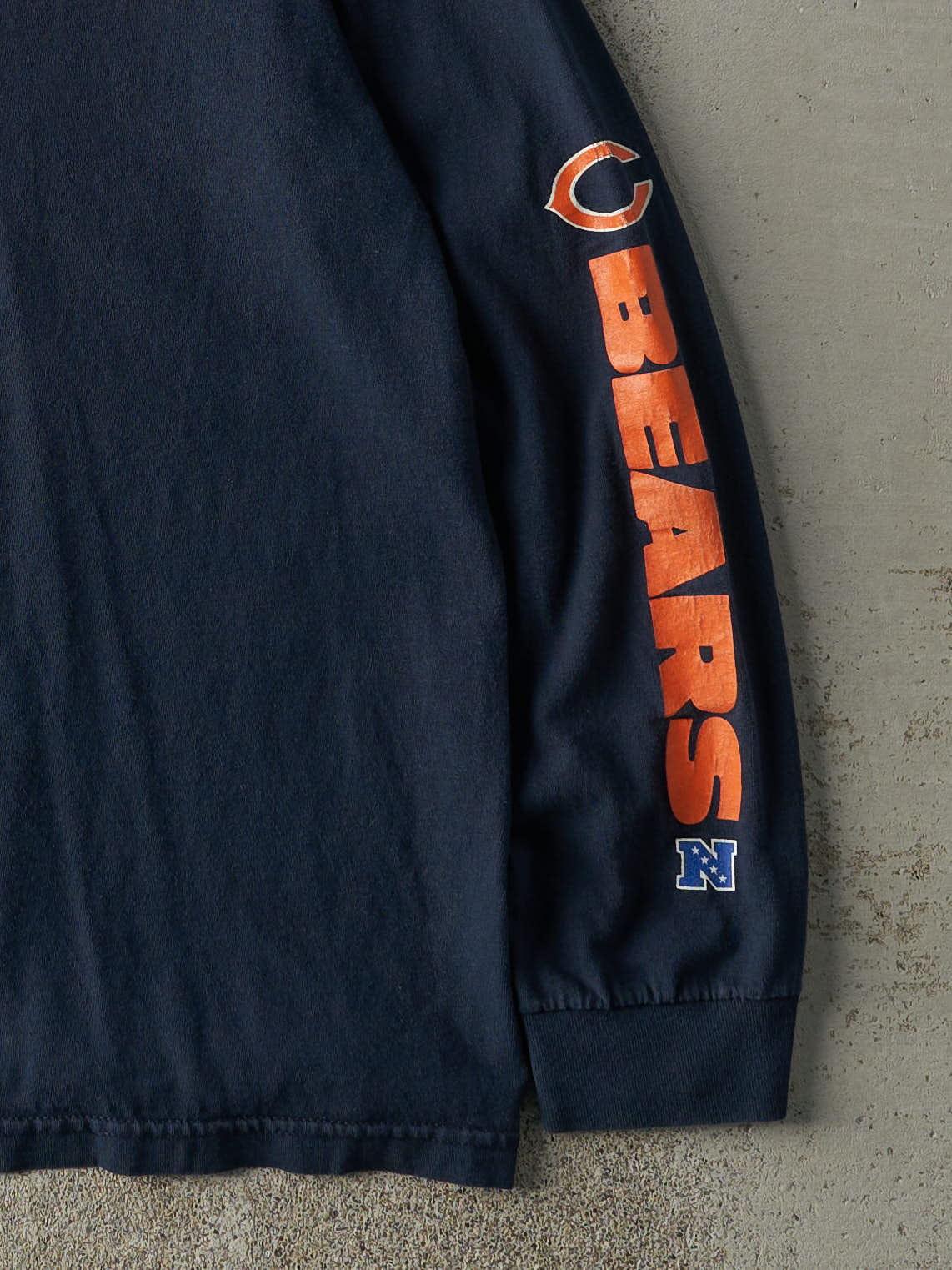 Vintage Y2K Navy Blue Chicago Bears Long Sleeve (M/L)