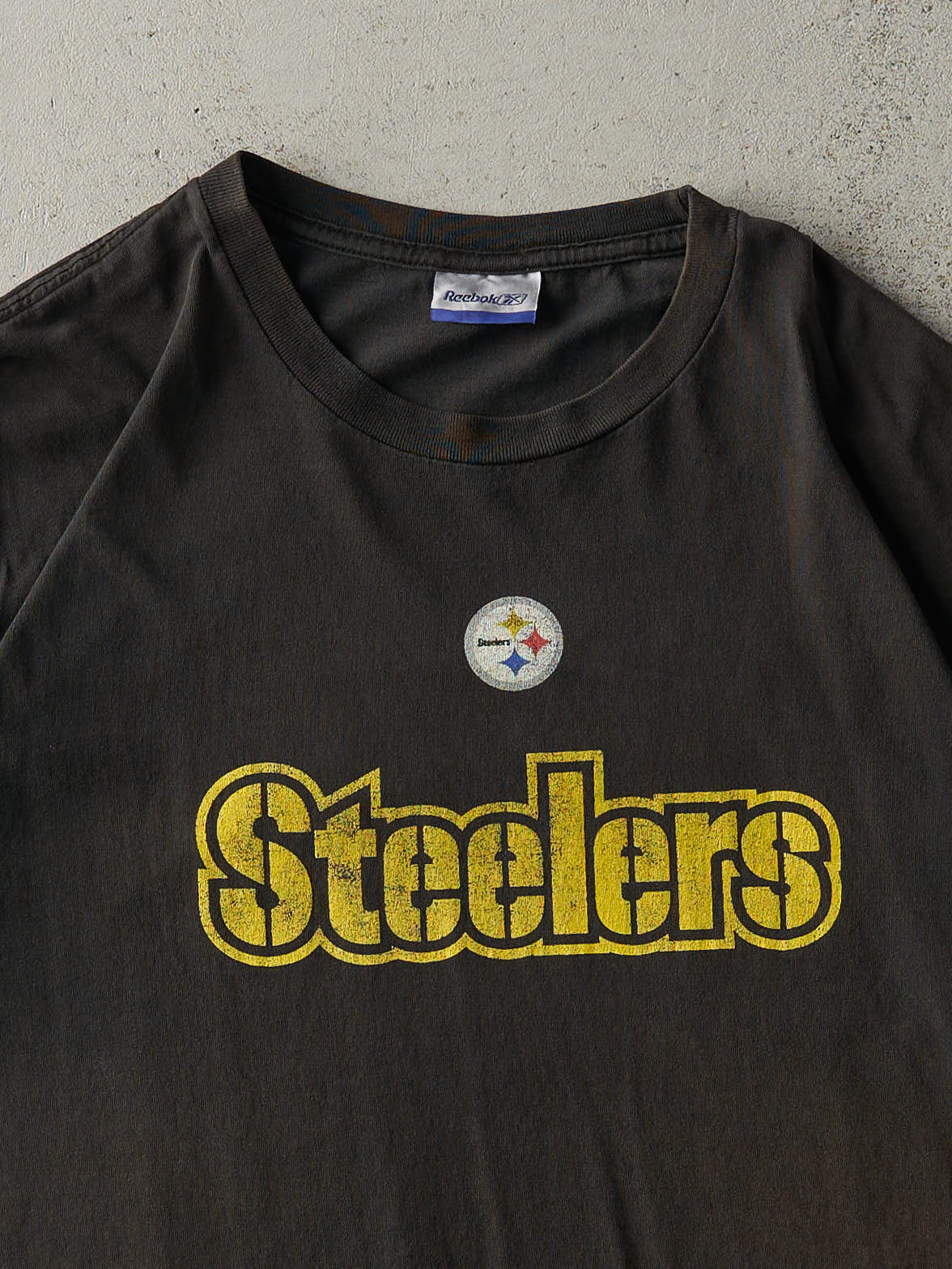 Vintage Y2K Black Pittsburgh Steelers Tee (XL)