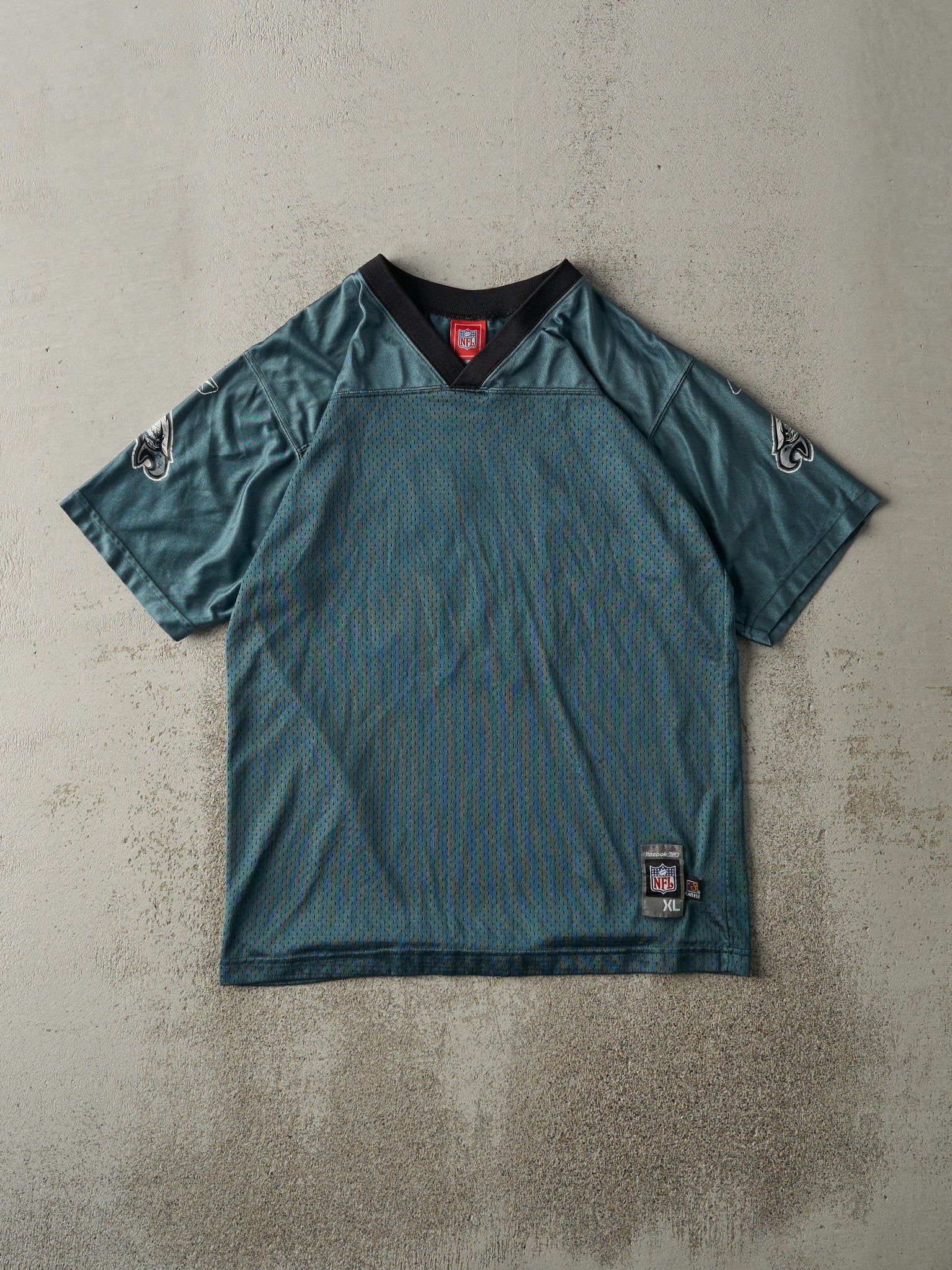 Vintage Y2K Teal Philadelphia Eagles #5 Donovan McNabb Football Jersey (S)