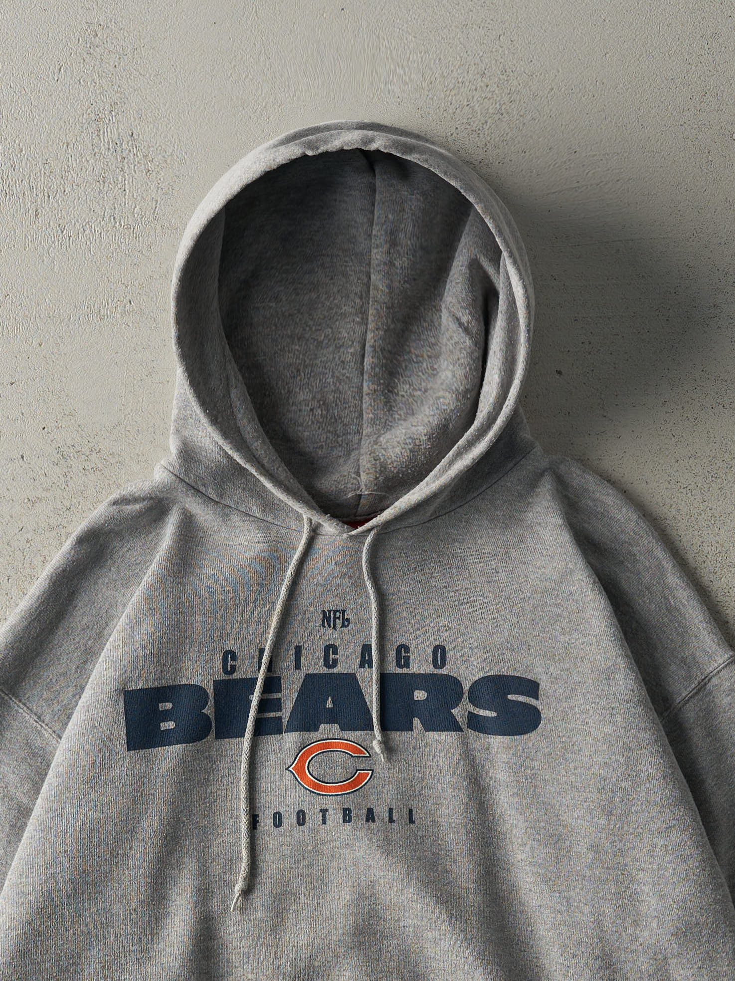 Vintage Y2K Grey Chicago Bears Hoodie (L)