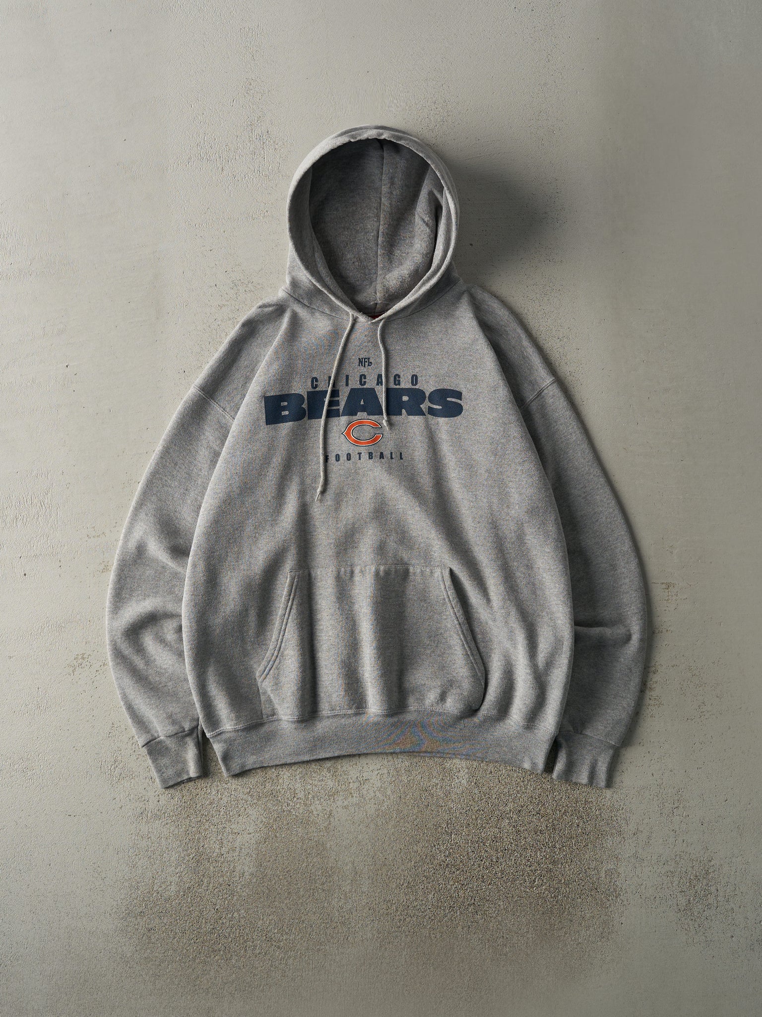 Vintage Y2K Grey Chicago Bears Hoodie (L)