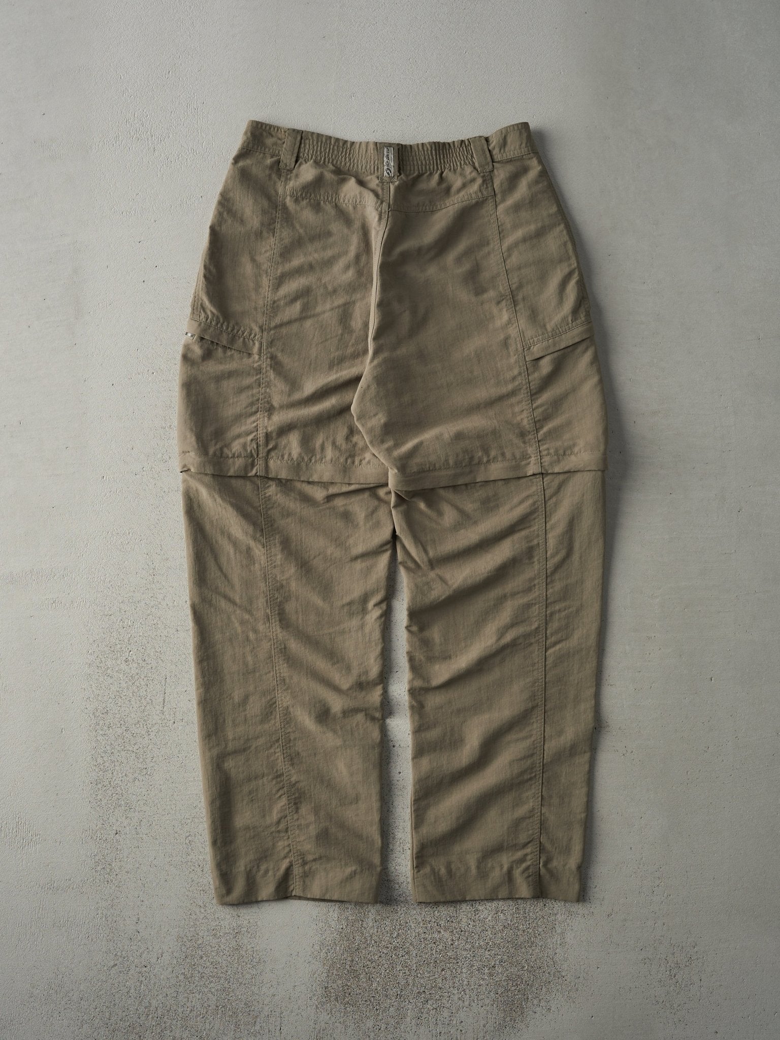 Vintage Y2K Olive Green Sportif USA Zip Off Pants (30x27)