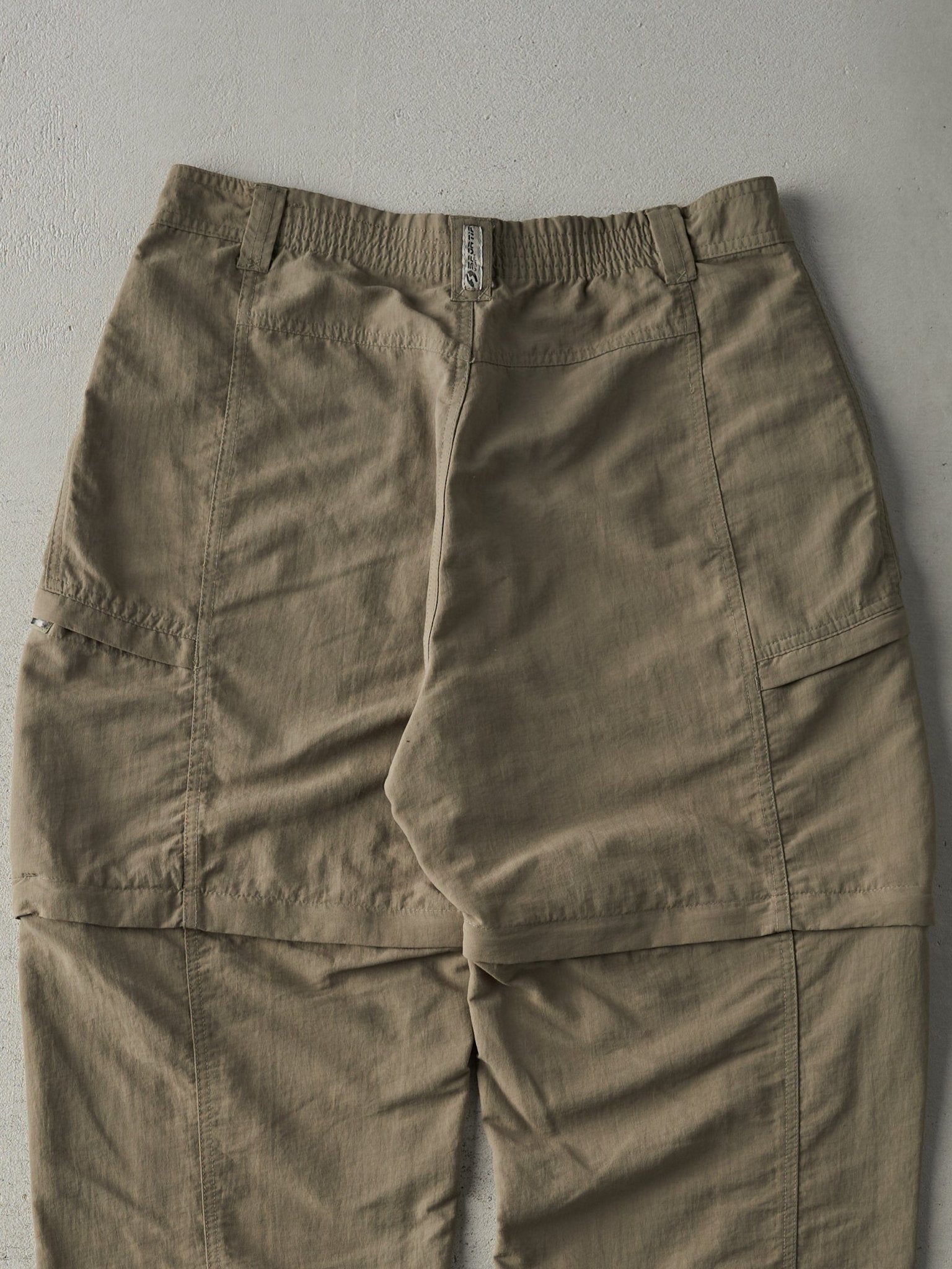 Vintage Y2K Olive Green Sportif USA Zip Off Pants (30x27)