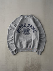 Vintage 90s Grey Champion Notre Dame Crewneck (S)