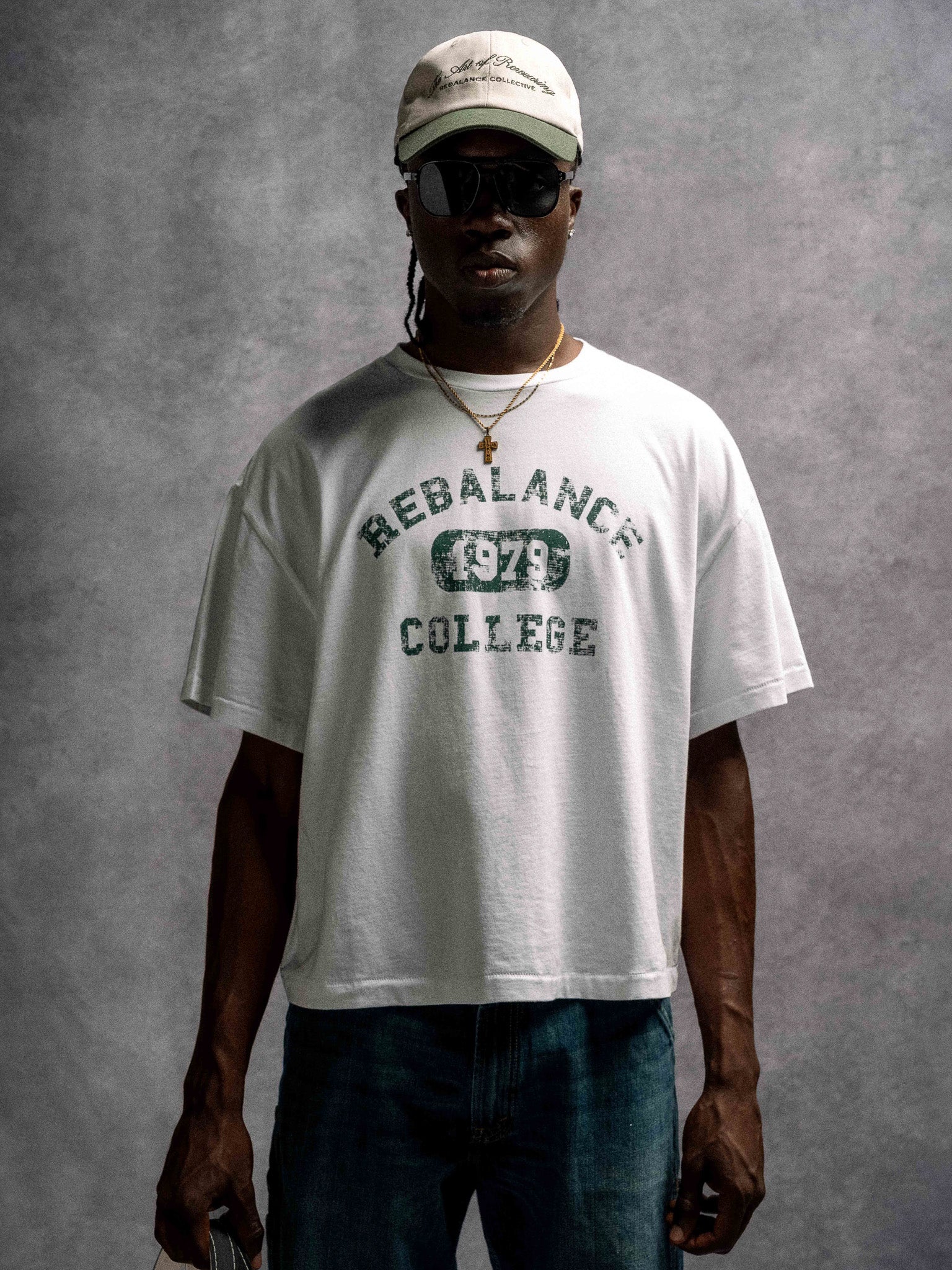 Homecoming College Tee - White