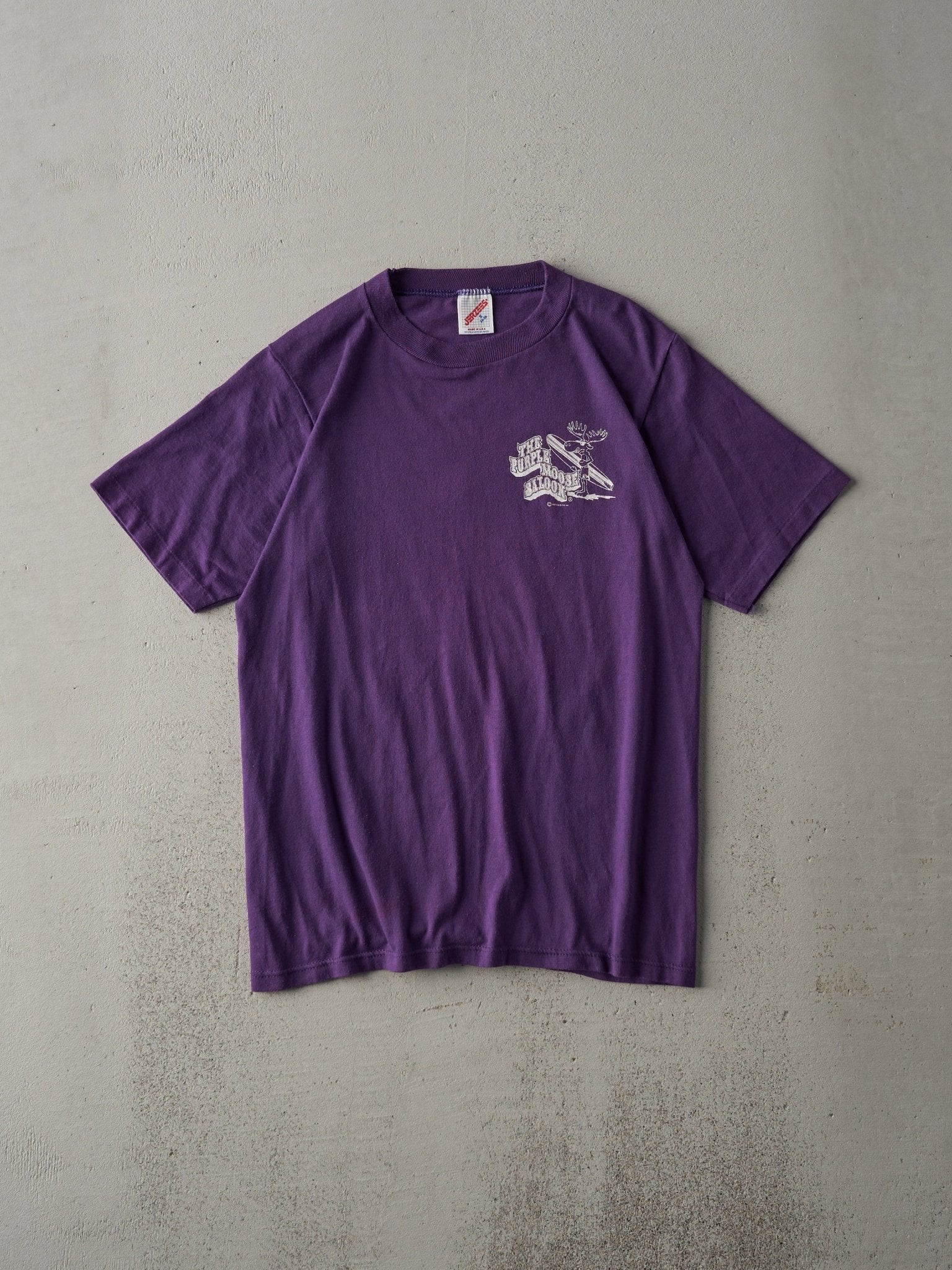 Vintage 89' Purple The Purple Moose Saloon Single Stitch Tee (XS)