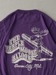 Vintage 89' Purple The Purple Moose Saloon Single Stitch Tee (XS)