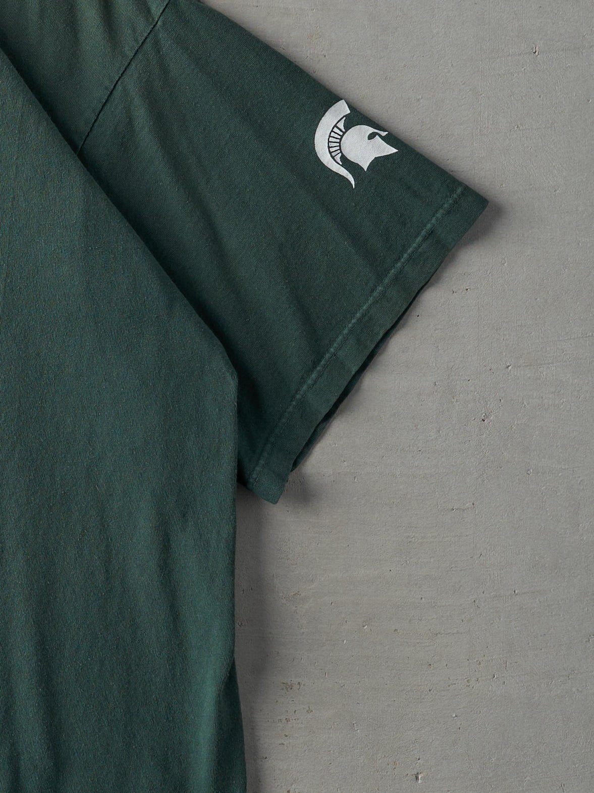 Vintage Y2K Forest Green Michigan State Tee (L/XL)