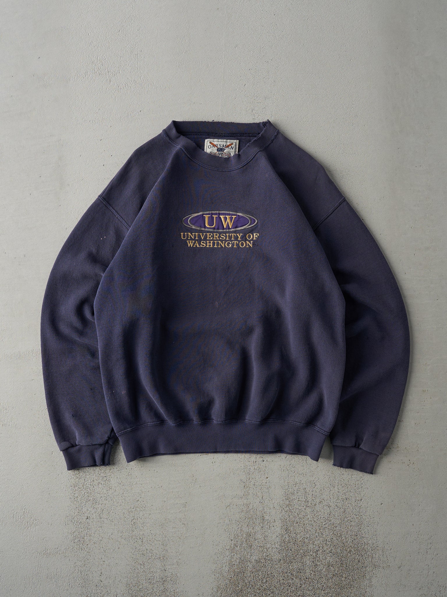 Vintage 90s Faded Navy University of Washington (M)