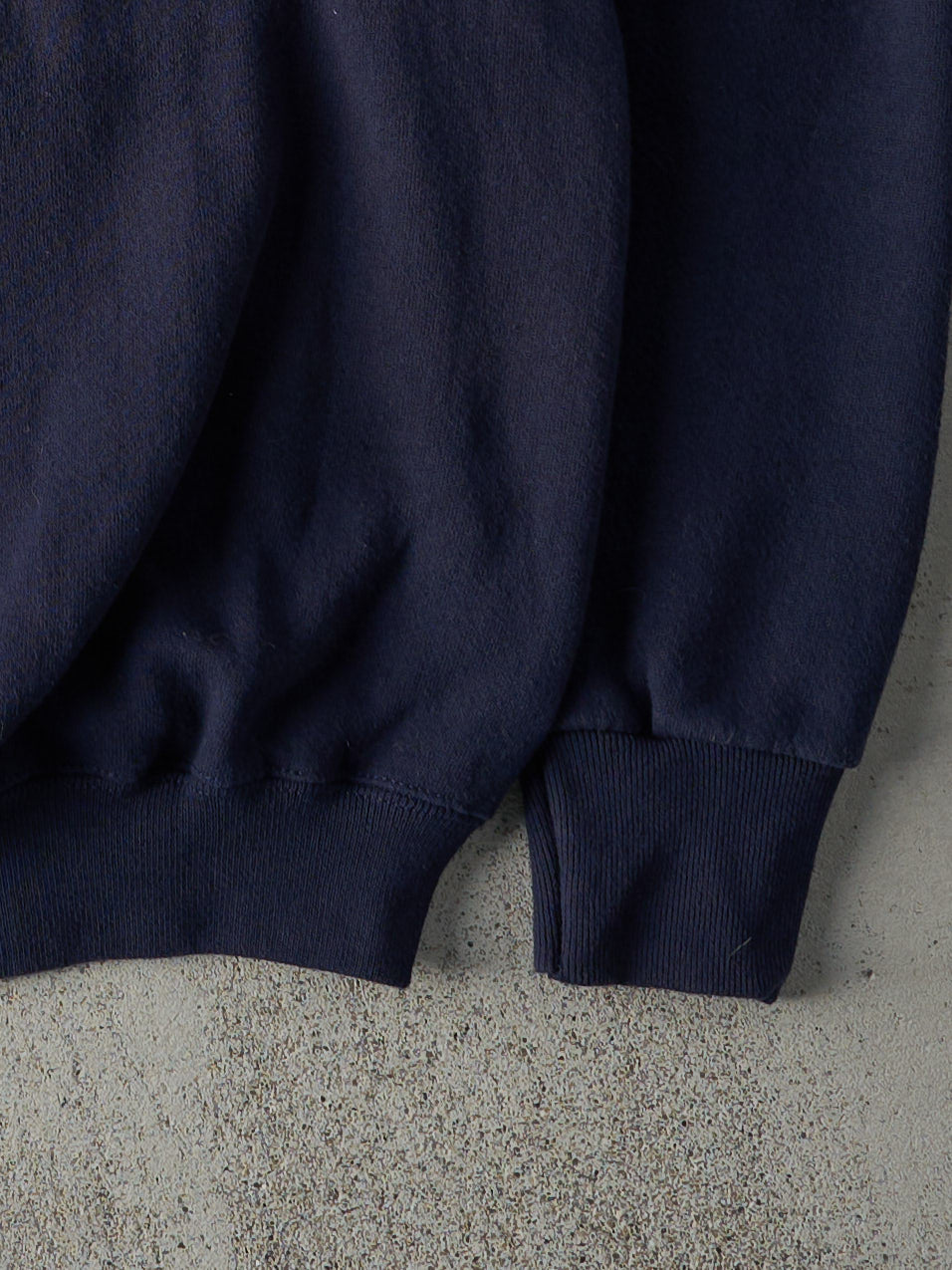 Vintage 90s Navy Blue Carrier Boxy Crewneck (L)