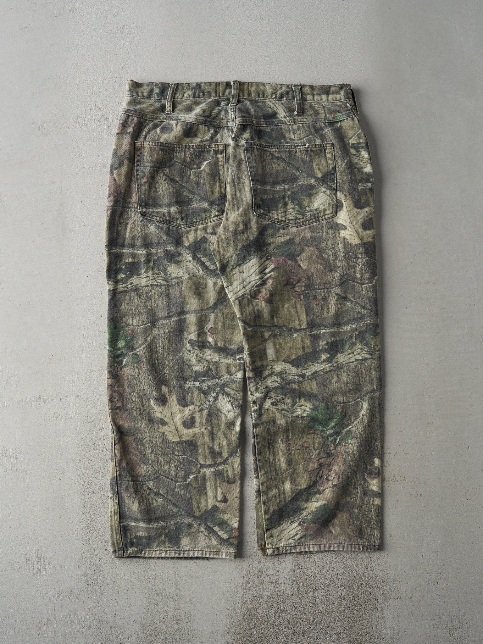 Vintage 90s Camo Break Up Infinity x Mossy Oak Double Knee Pants (36x27)