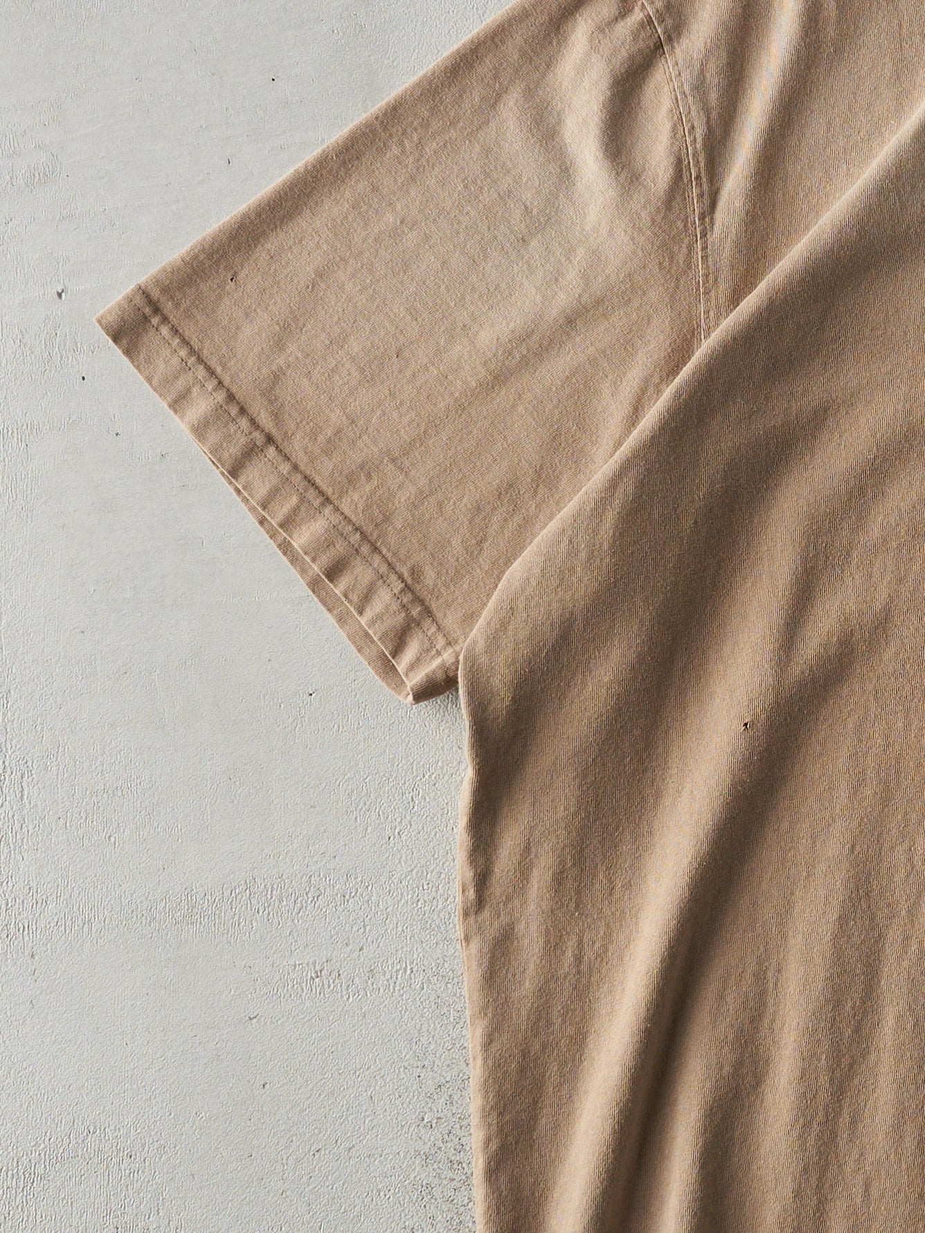 Vintage Y2K Beige Carhartt Blank Pocket Tee (XXL)