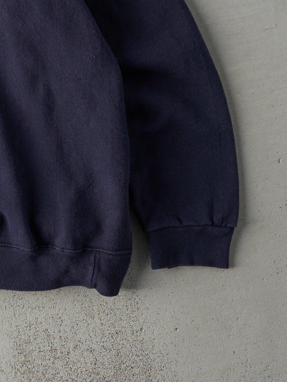 Vintage 90s Navy Blue Starter Embroidered Blank Crewneck (L)
