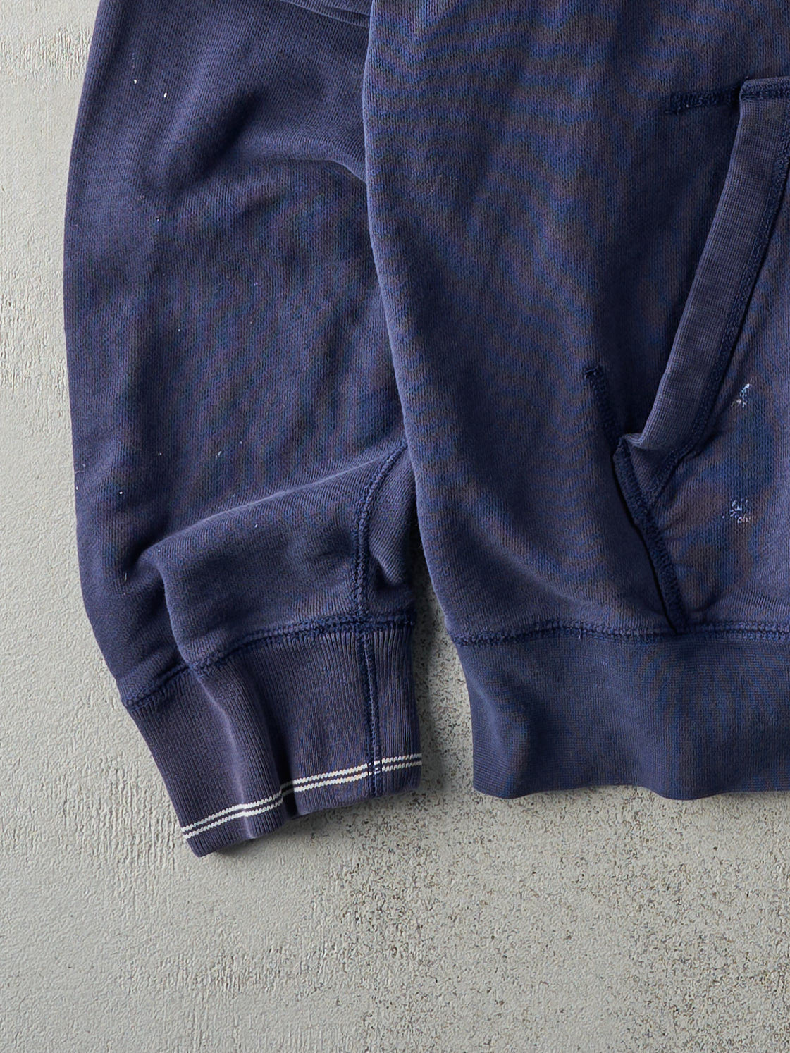 Vintage Y2K Navy Nike Air Logo Hoodie (L)