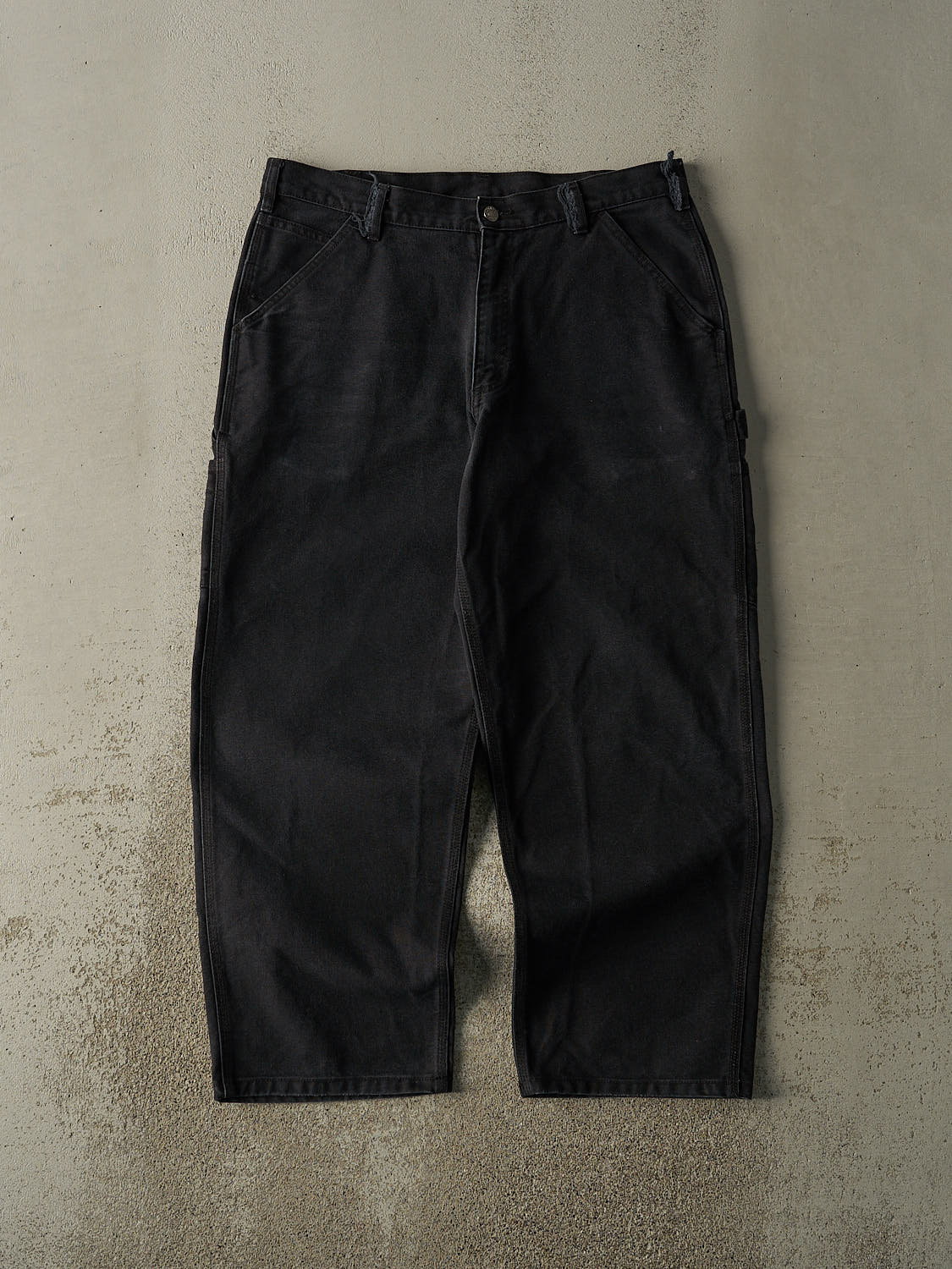 Vintage Y2K Black Dakota Carpenter Work Pants (35.5x29)